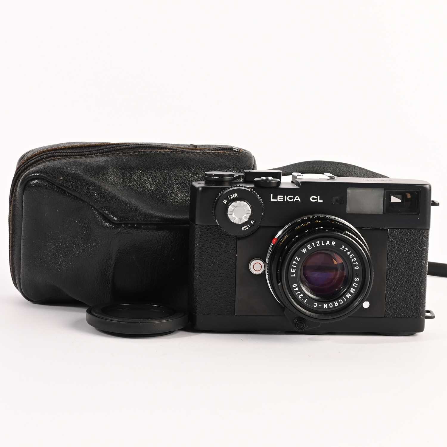 Leitz Wetzlar Leica CL mit Summicron-C 1:2/40 Kamera