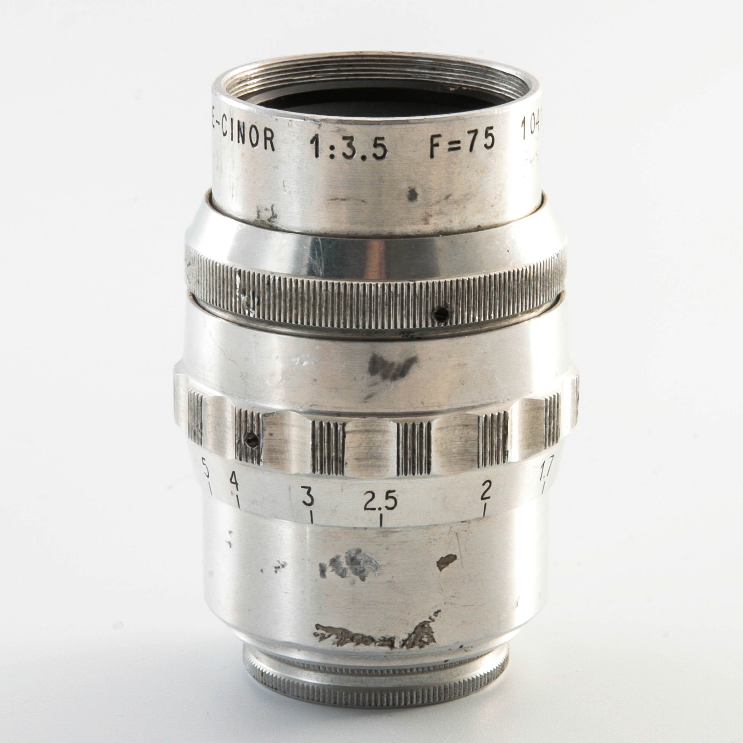 SOM Berthiot c-mount 3,5/75mm Tele-Cinor