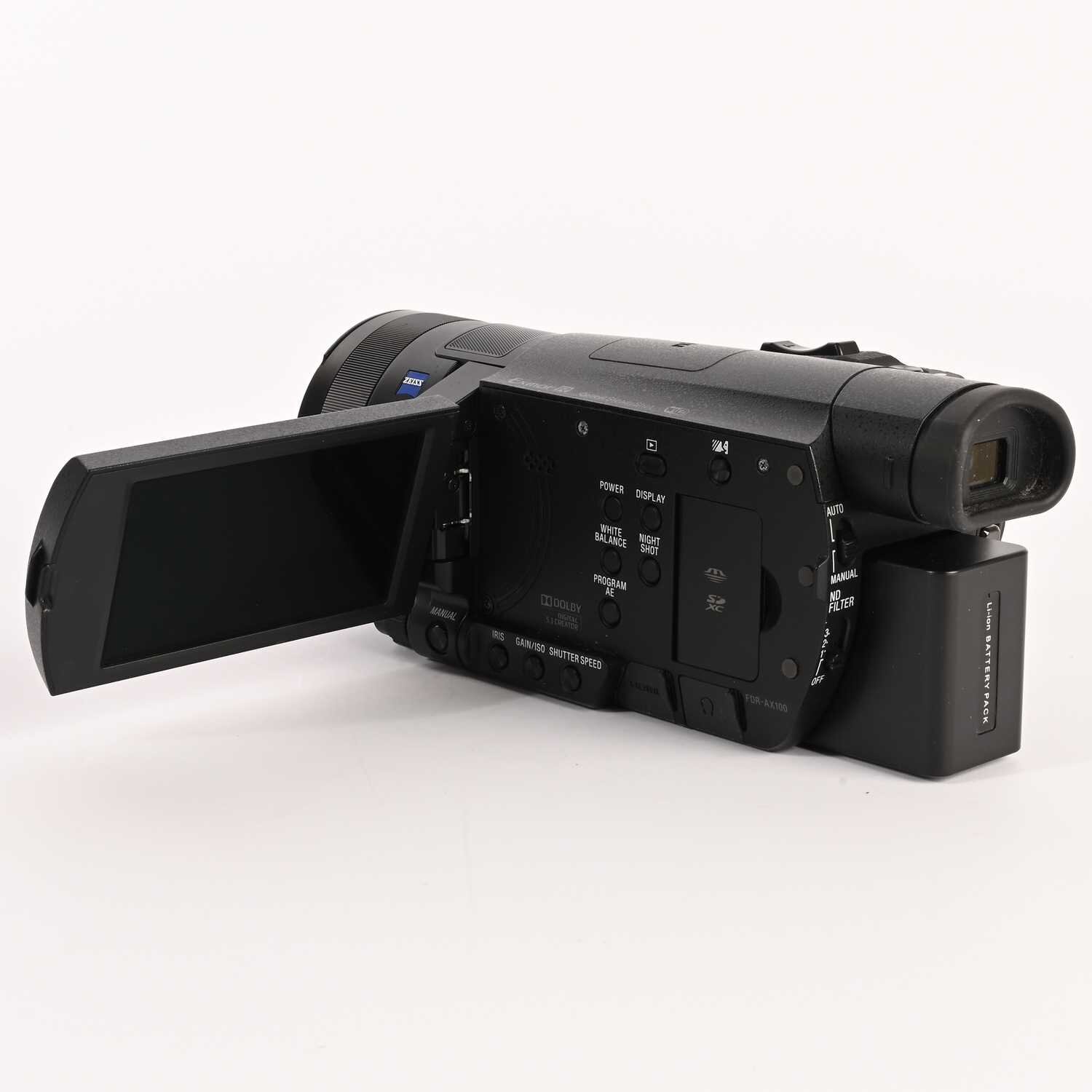 Sony FDR-AX100E 4K Ultra HD Flash Handycam Camcorder
