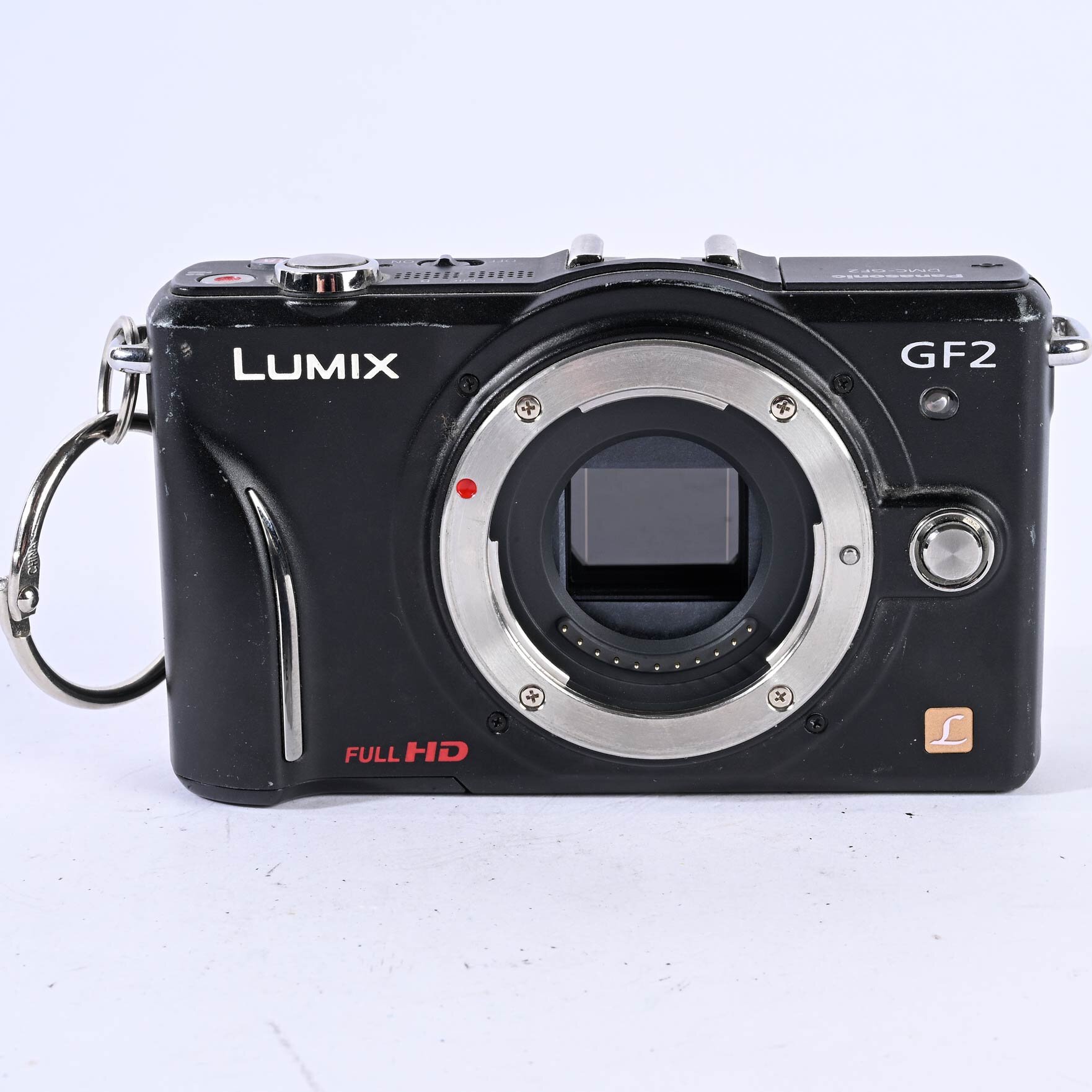 Panasonic LUMIX DMC-GF2K 12.1MP Digitalkamera schwarz