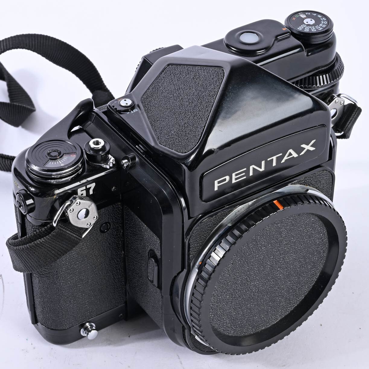 Pentax 67 TTL Prism Pentax Super-Multi-Coated Takumar 75mm F/4.5