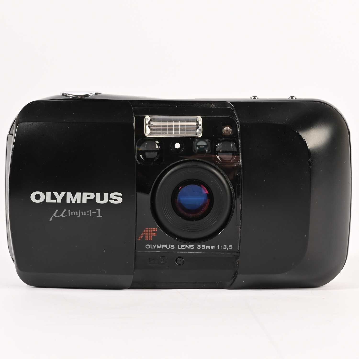 Olympus Mju 1 Kompaktkamera analog film 35mm 1:3,5