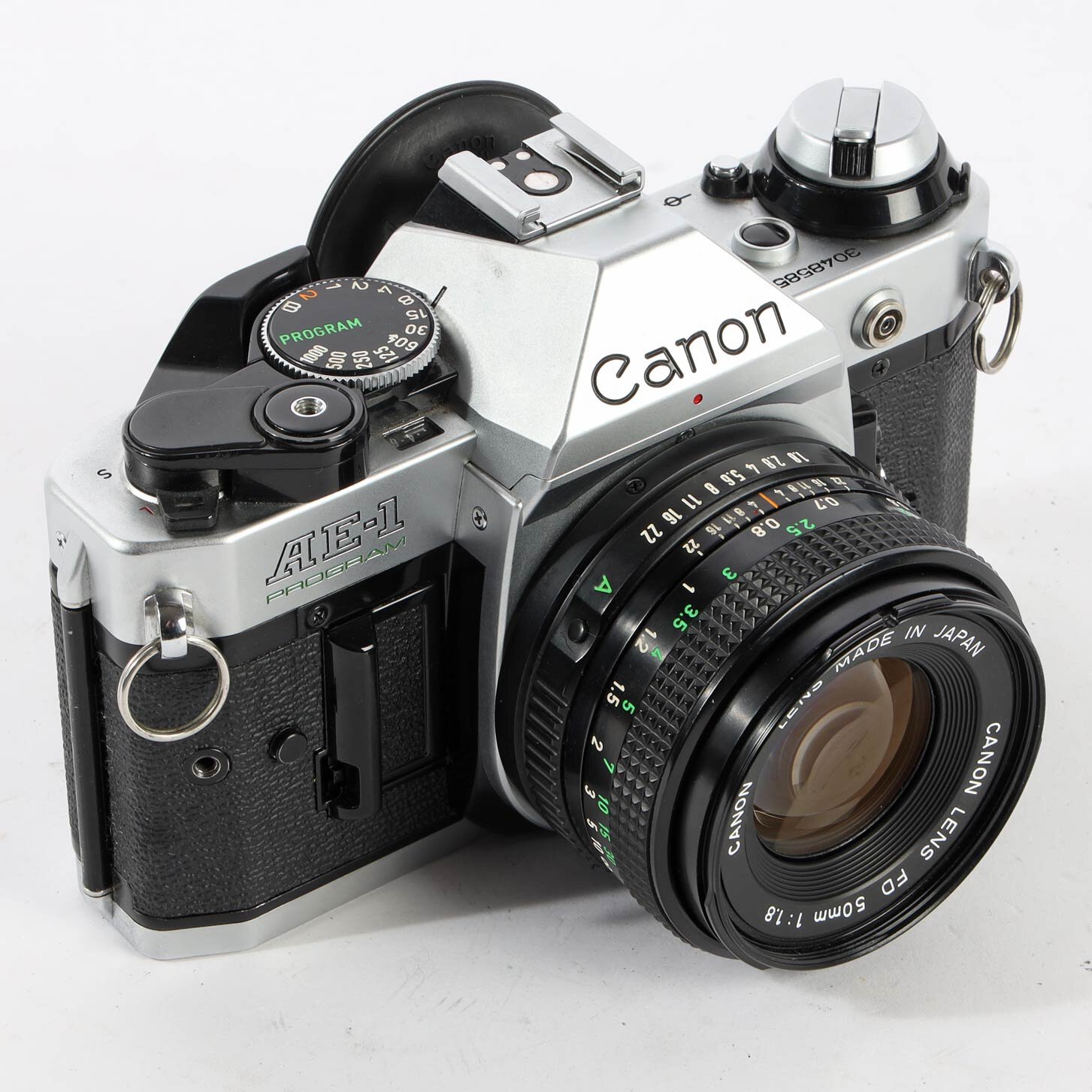 Canon AE-1 program Canon Lens FD 50/1,8