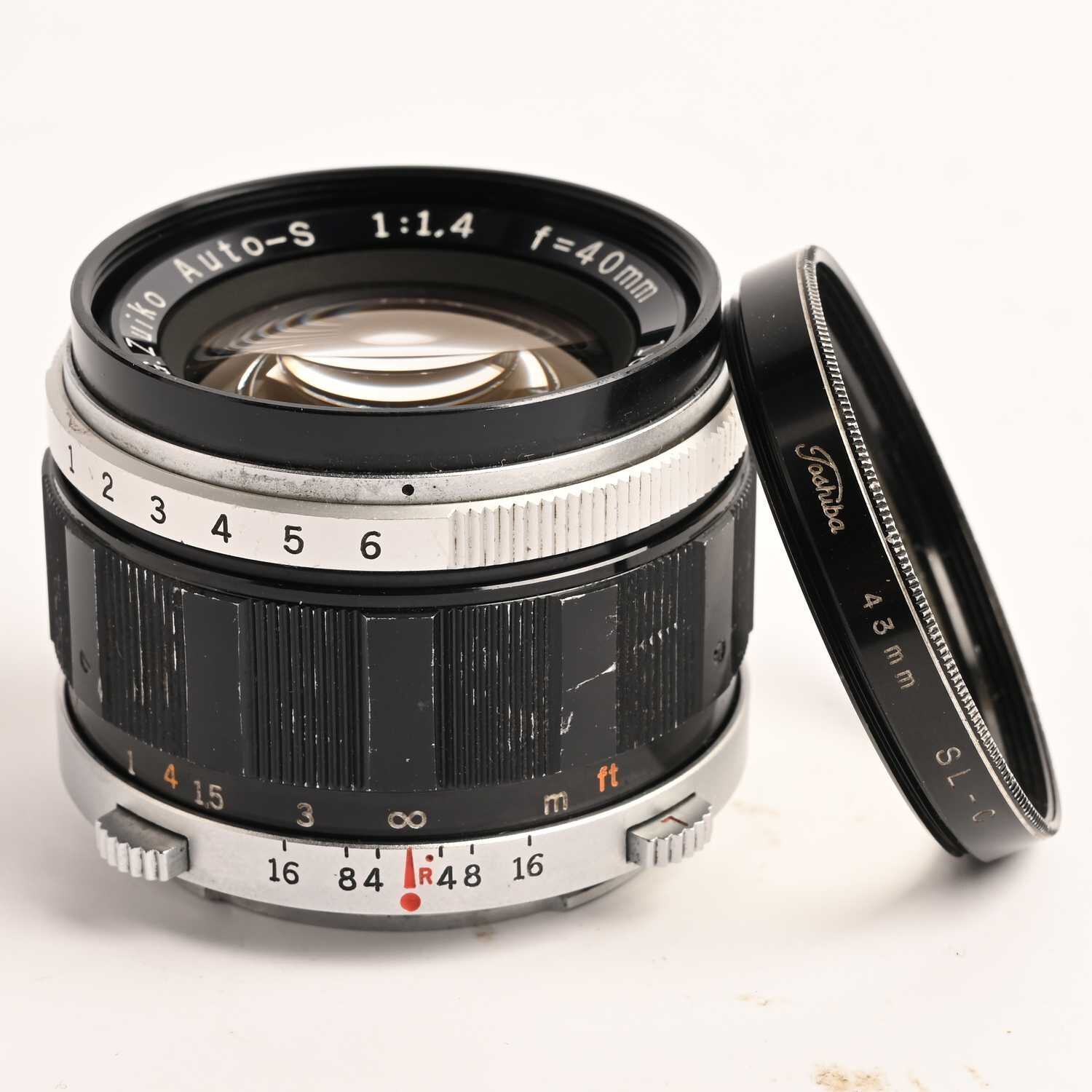 Olympus Pen F 1,4/40 G.Zuiko Auto-S Lens f/1,4 40mm