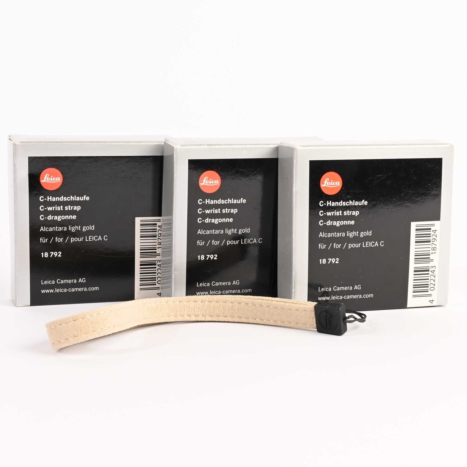 Leica C-Handschlaufe light gold 18792