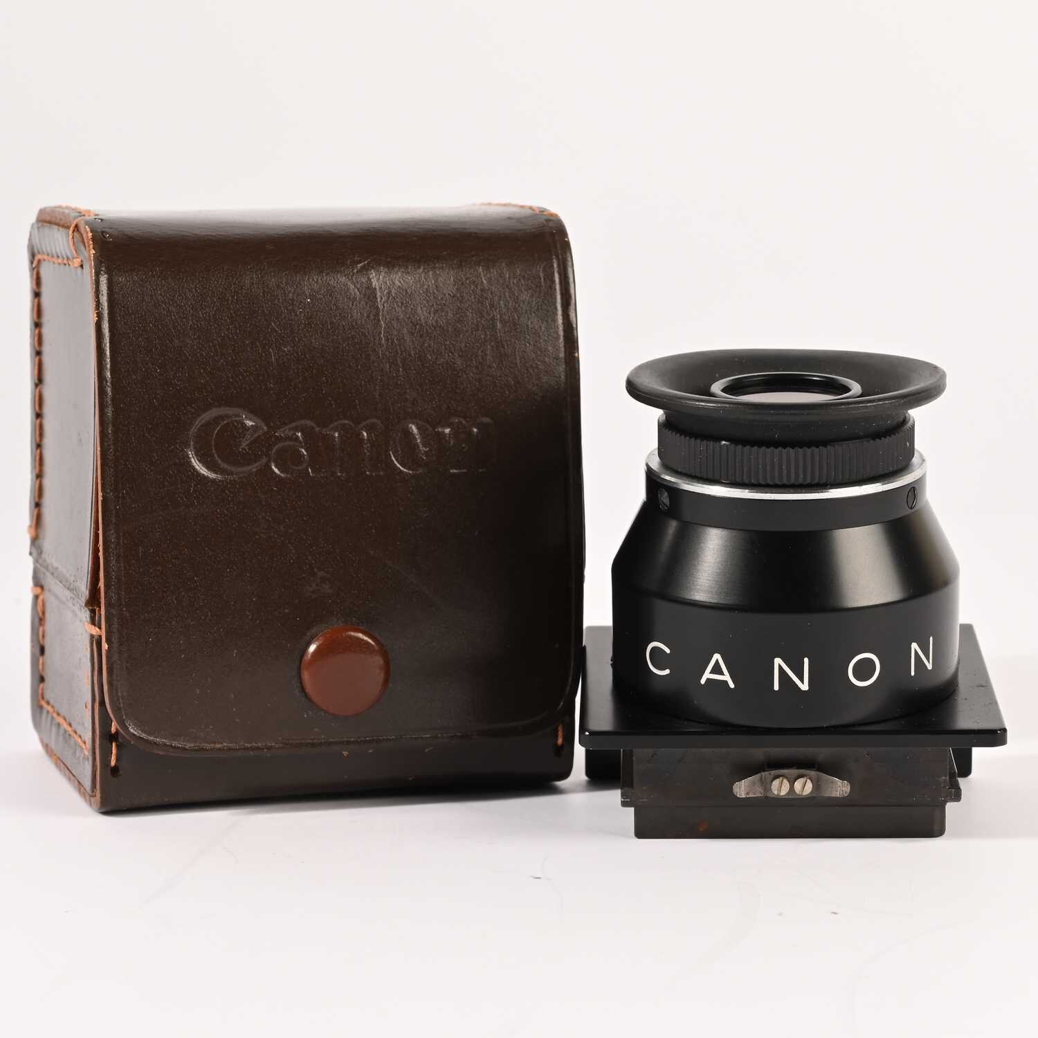 Canon Waist Level Viewfinder with Case Canonflex