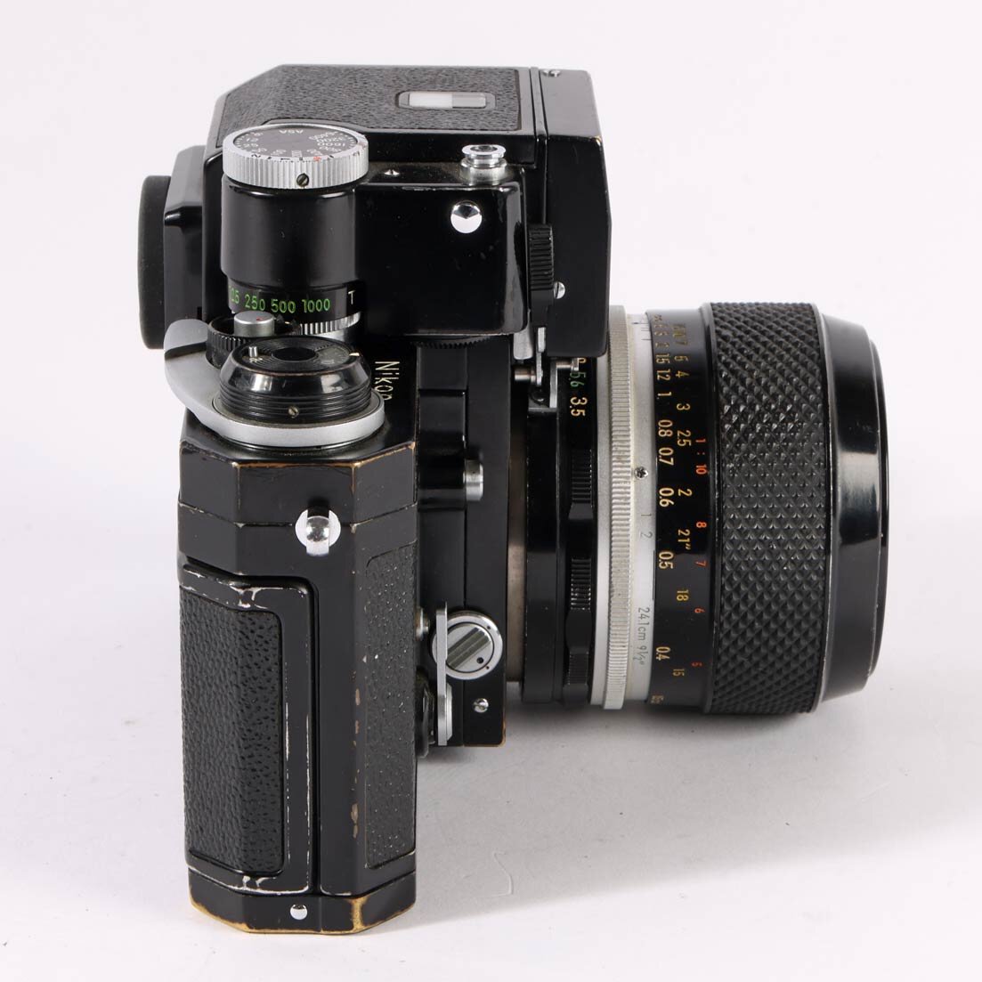 Nikon F Gehäuse black Photomic Micro-Nikkor P C3,5/55