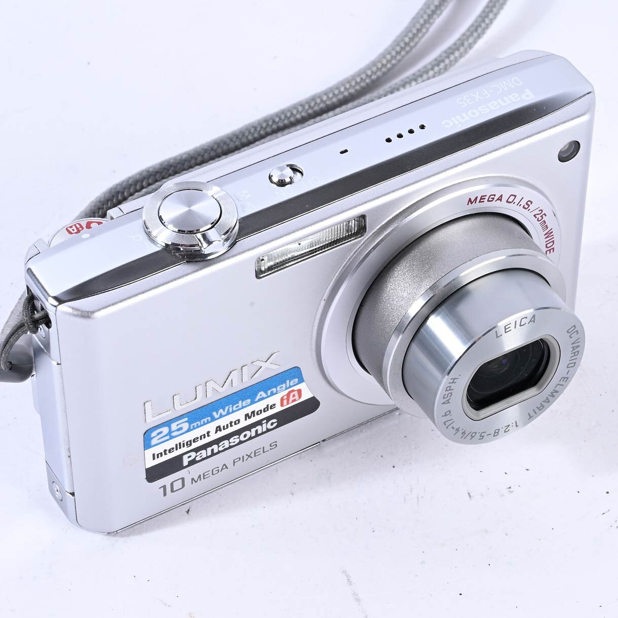 PANASONIC Lumix DMC-FX 35 Digitalkamera 10,1 Megapixel Leica Optik