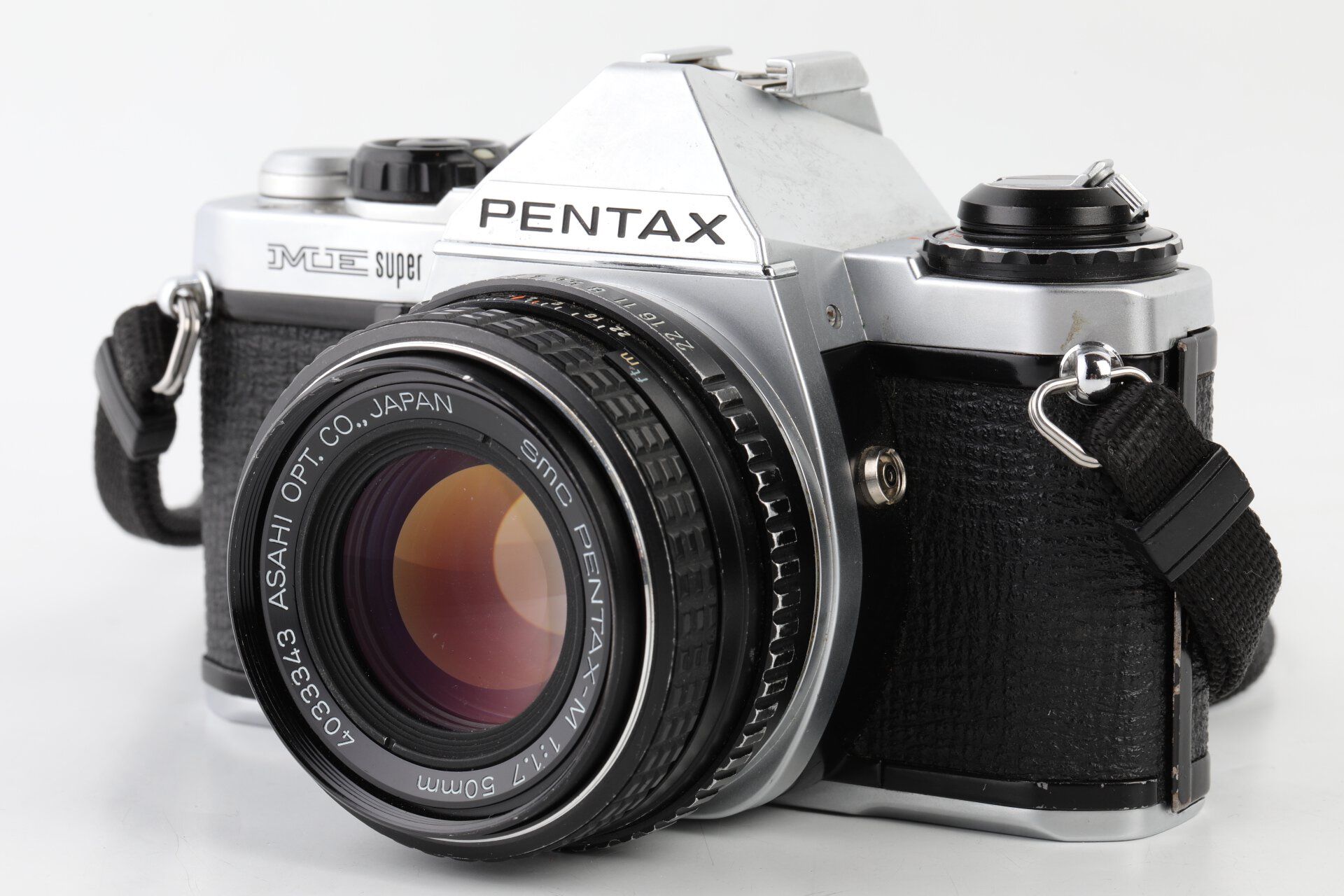 Pentax ME super chrom + SMC Pentax-M 1,7/50mm