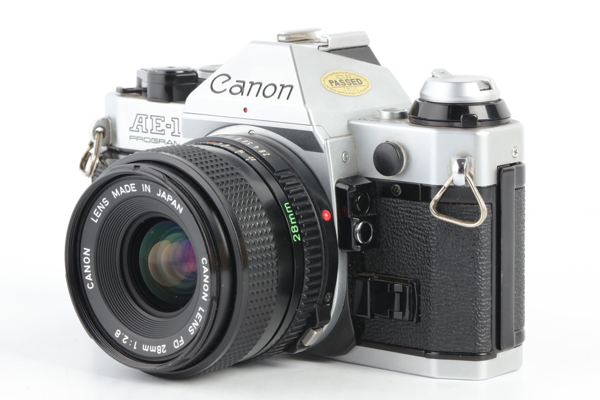 Canon AE-1 Program chrom + FD 2,8/28mm