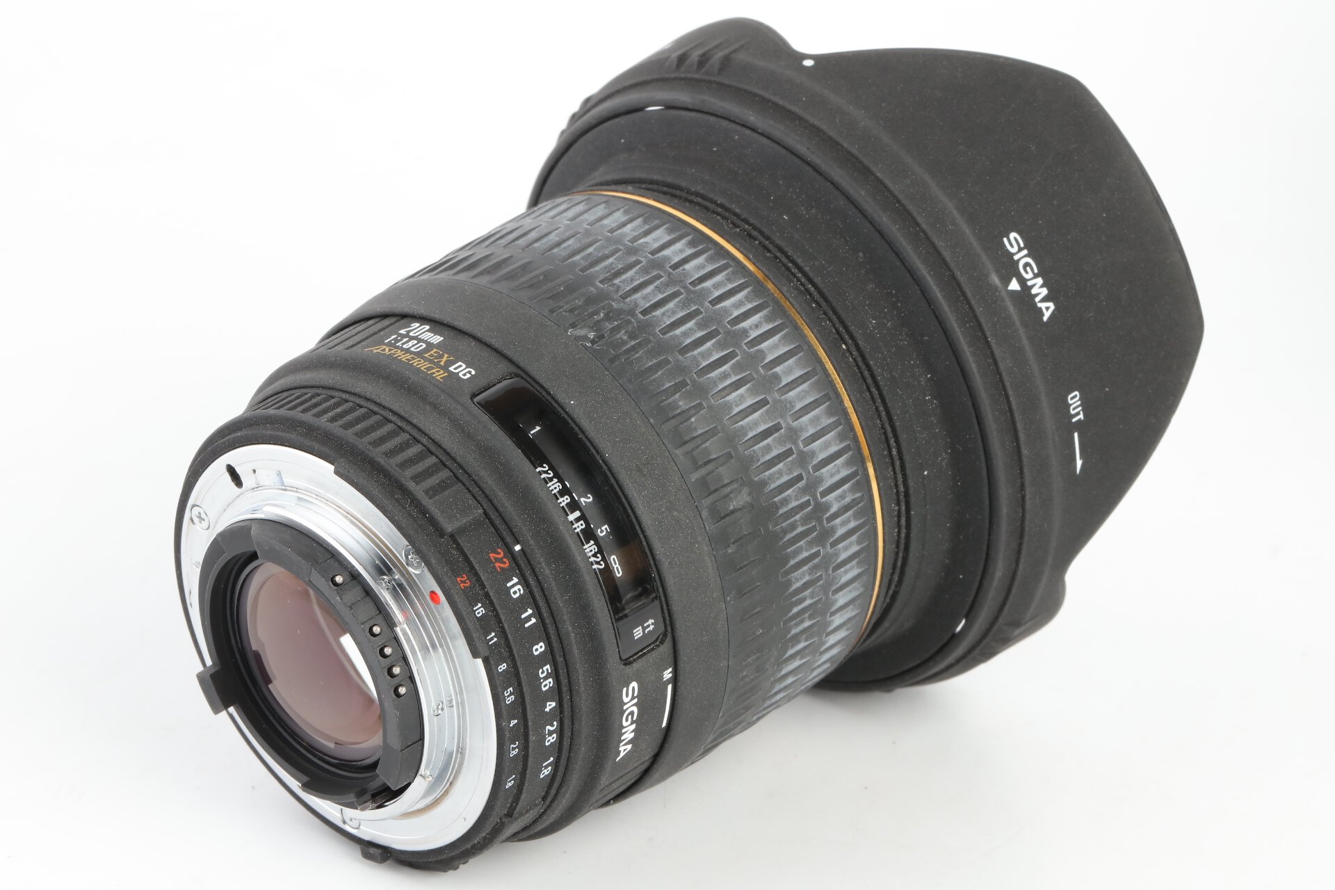Sigma AF 20mm 1,8 D EX DG Aspherical Nikon F