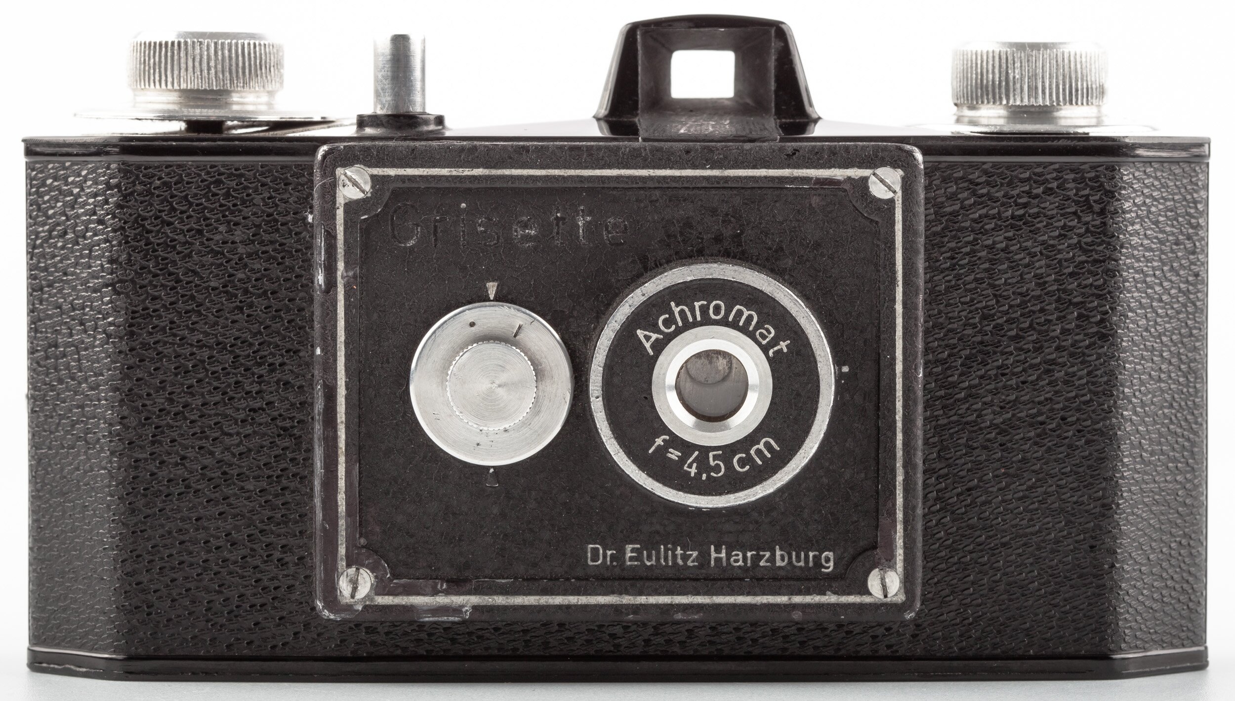 Dr. Werner Eulitz Harzburg Kamera Grisette mit Achromat 4,5 cm