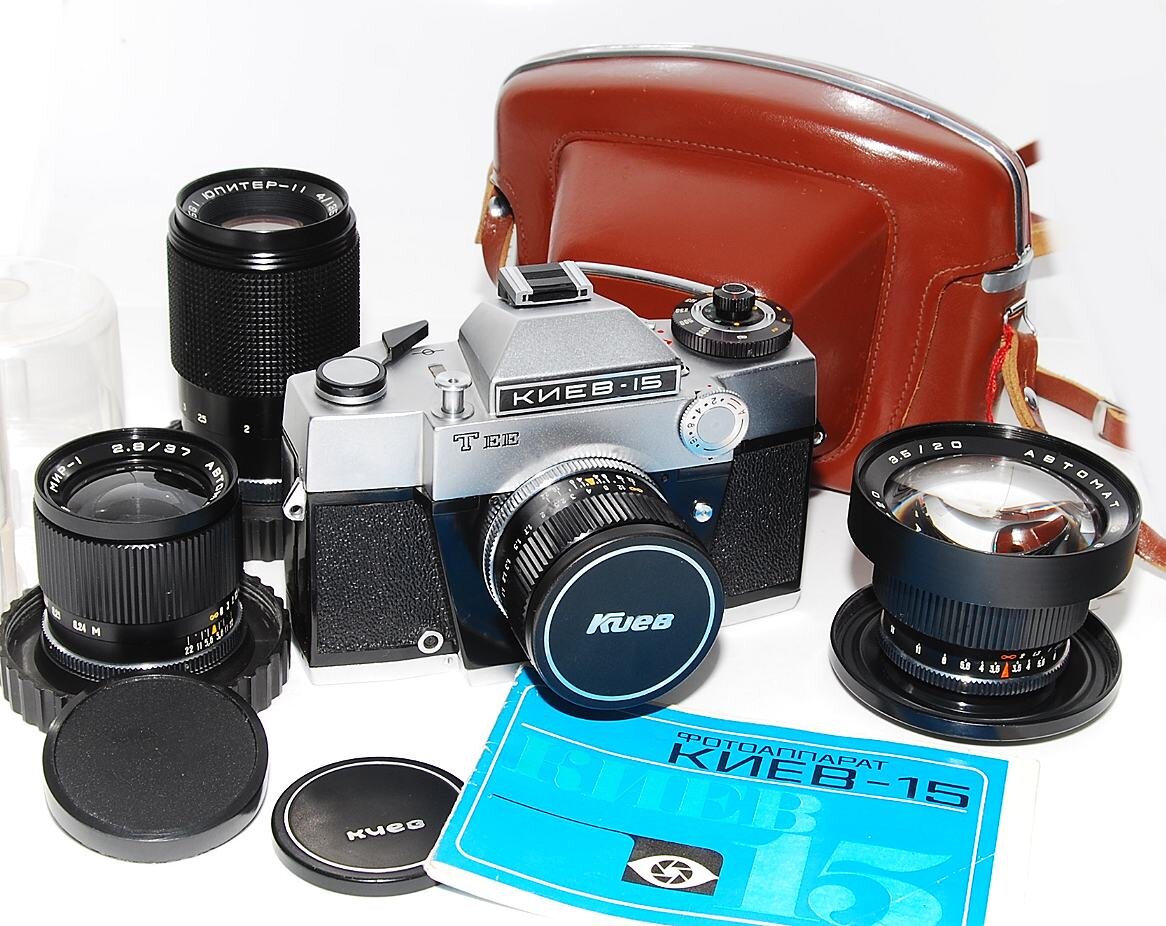 Kiev 15 TEE  Kit with 4 lenses