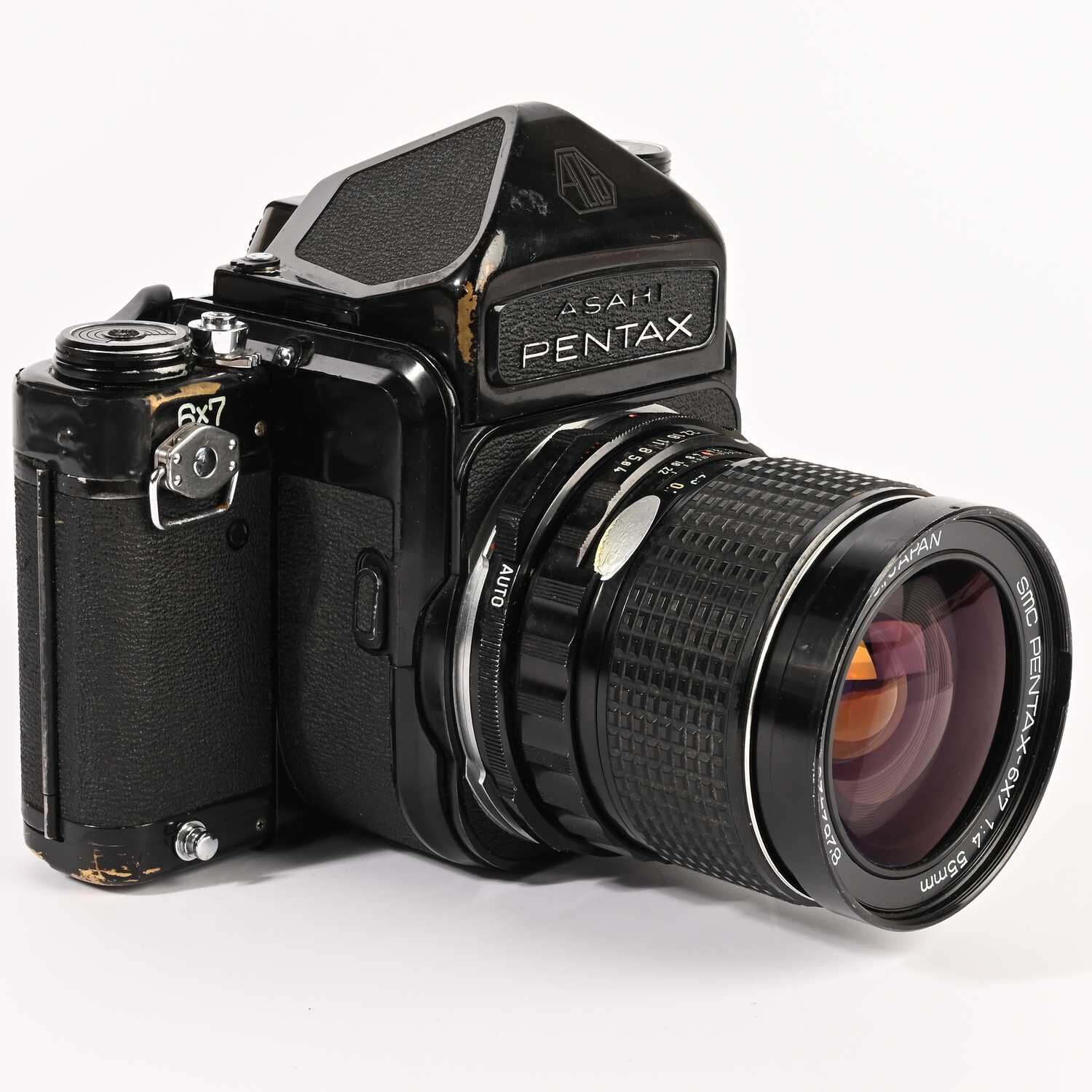 Asahi Pentax 67 SMC 6x7 1:4/55 Mittelformat SLR Kamera