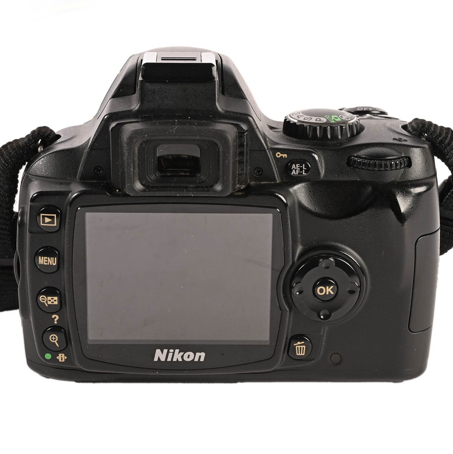 Nikon D40 6.1MP Digitalkamera  II AF-S DX 18-55mm 55-200 Objektiv