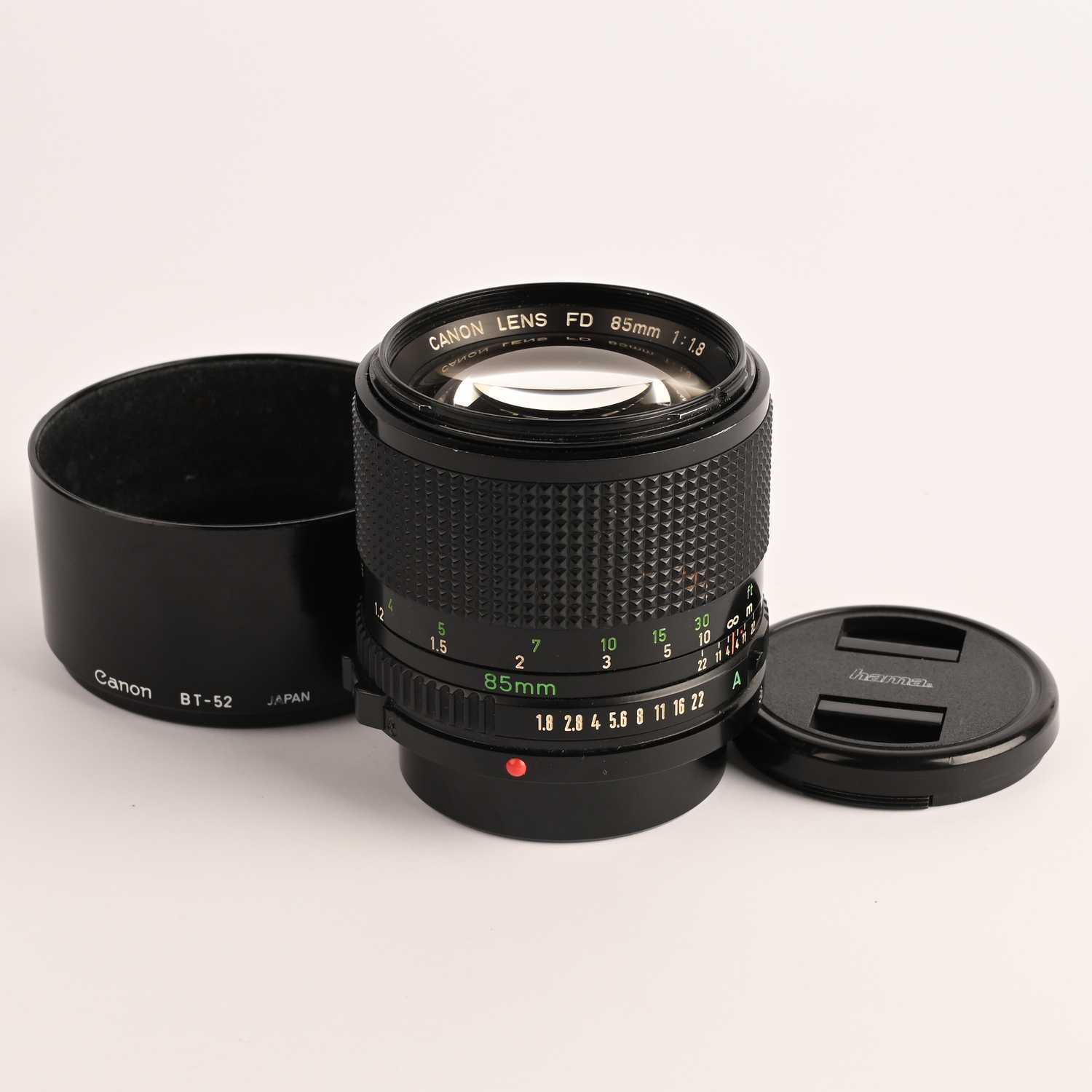 Canon Lens FD 85/1,8 Canon FD 85mm f/1.8 Portrait