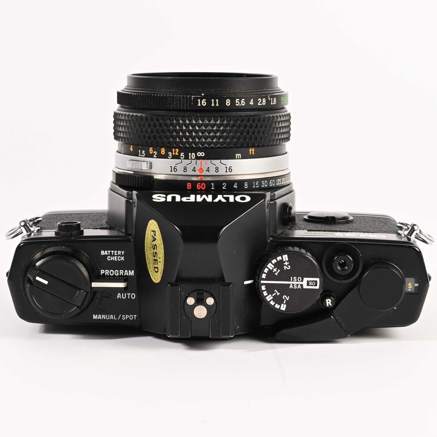 Olympus OM2S program Zuico 1,8/50