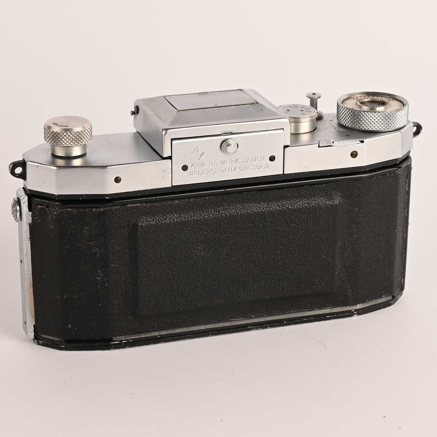 KW Praktiflex Kamera SLR 35mm Spiegelreflexkamera M42 black rare