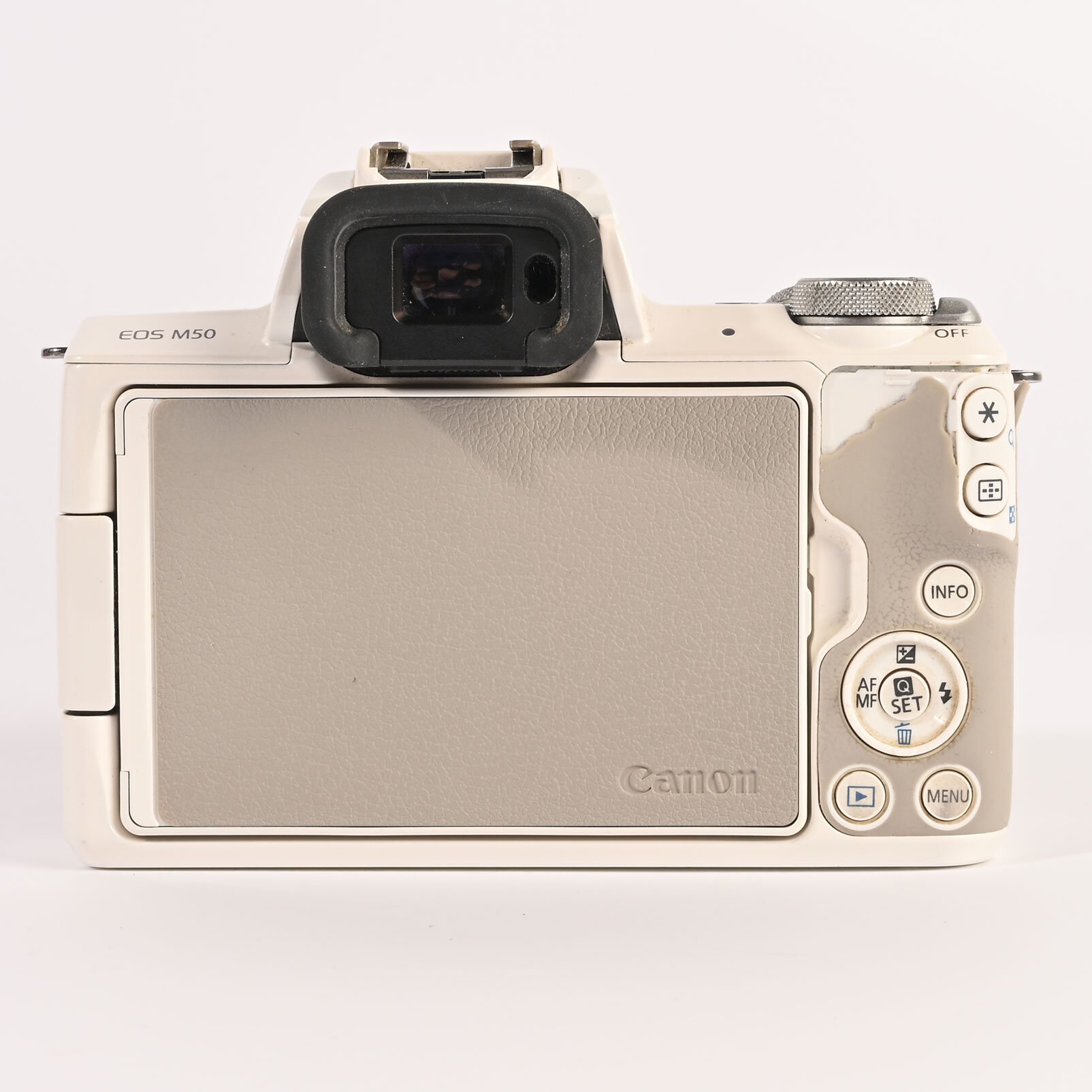 Canon EOS M50+3,5-6,3/15-45mm IS weiss