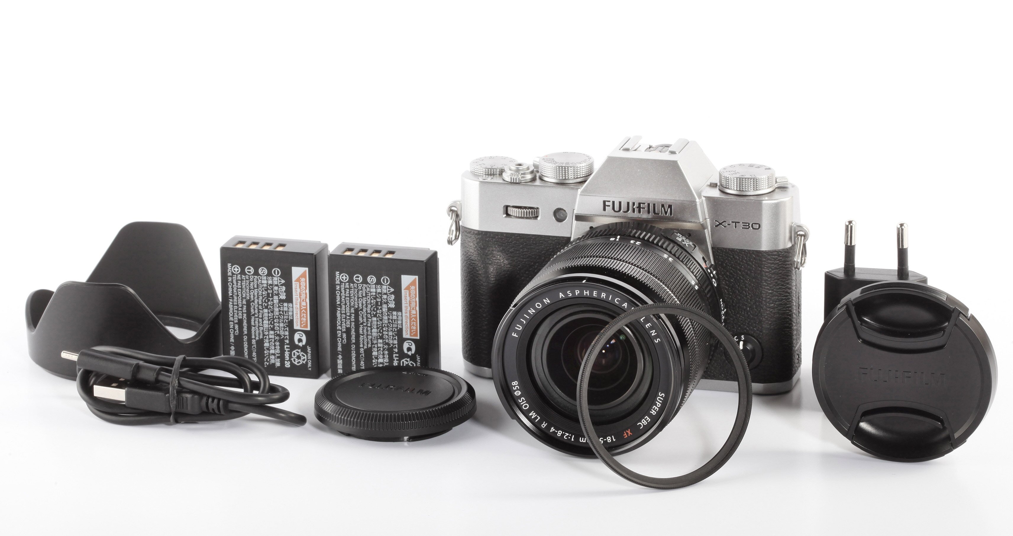 Fujifilm X-T30 chrom + Fujinon 18-55mm R LM OIS