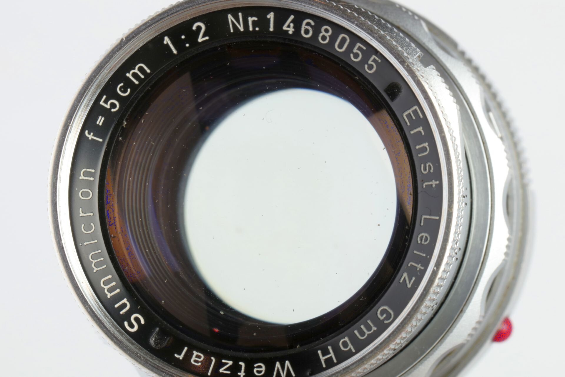 Leica M Summicron-M 2/50mm mit Brille chrom dual range 11918