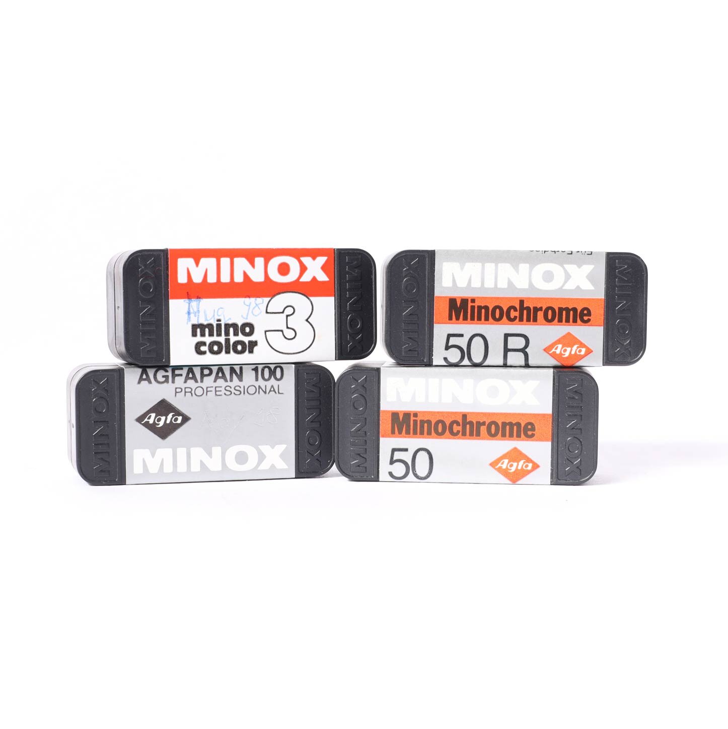 AGFA MINOX FILM SET 4 Filme