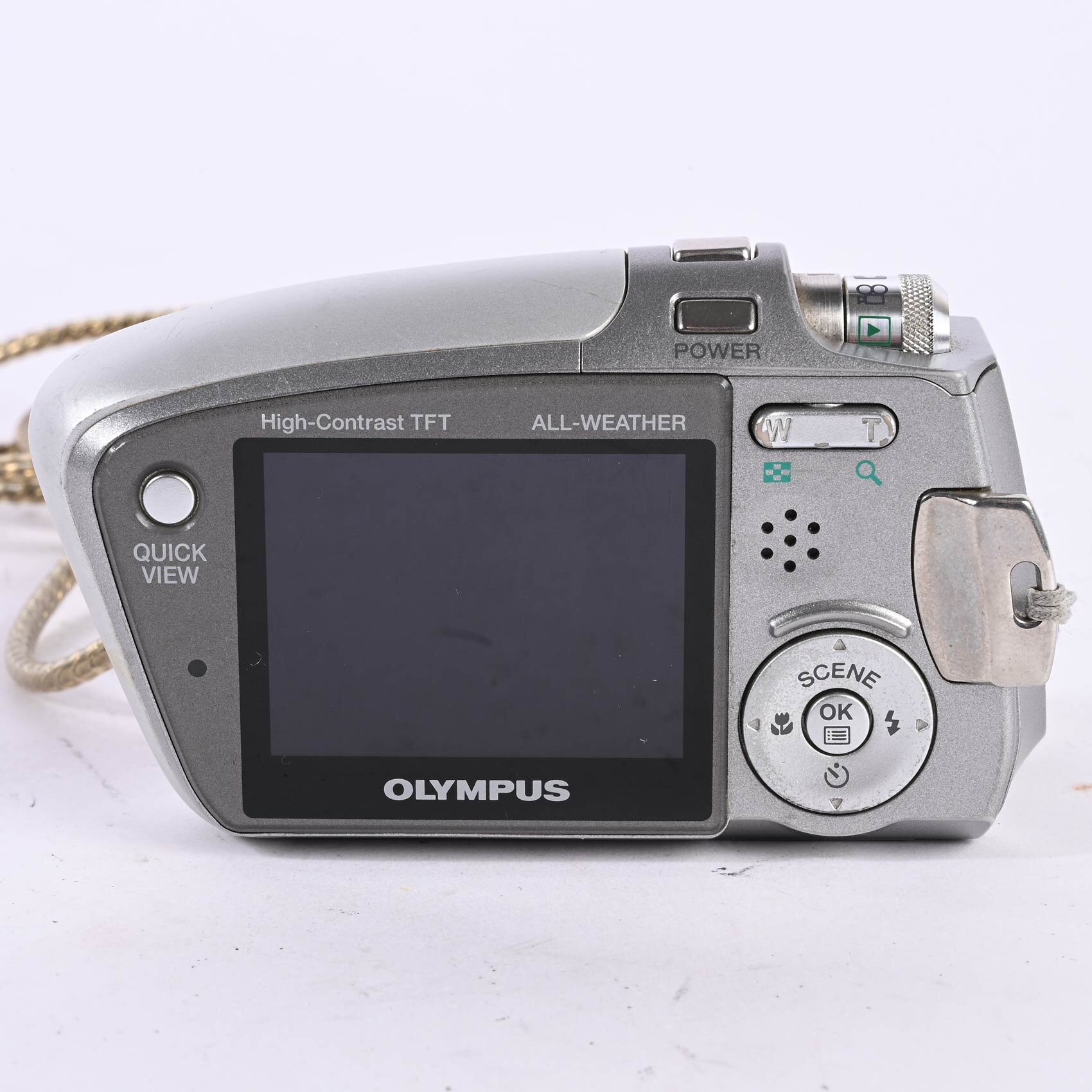 Olympus Mju Mini Digital Kamera Digitalkamera Digicam silber 4.0 MP