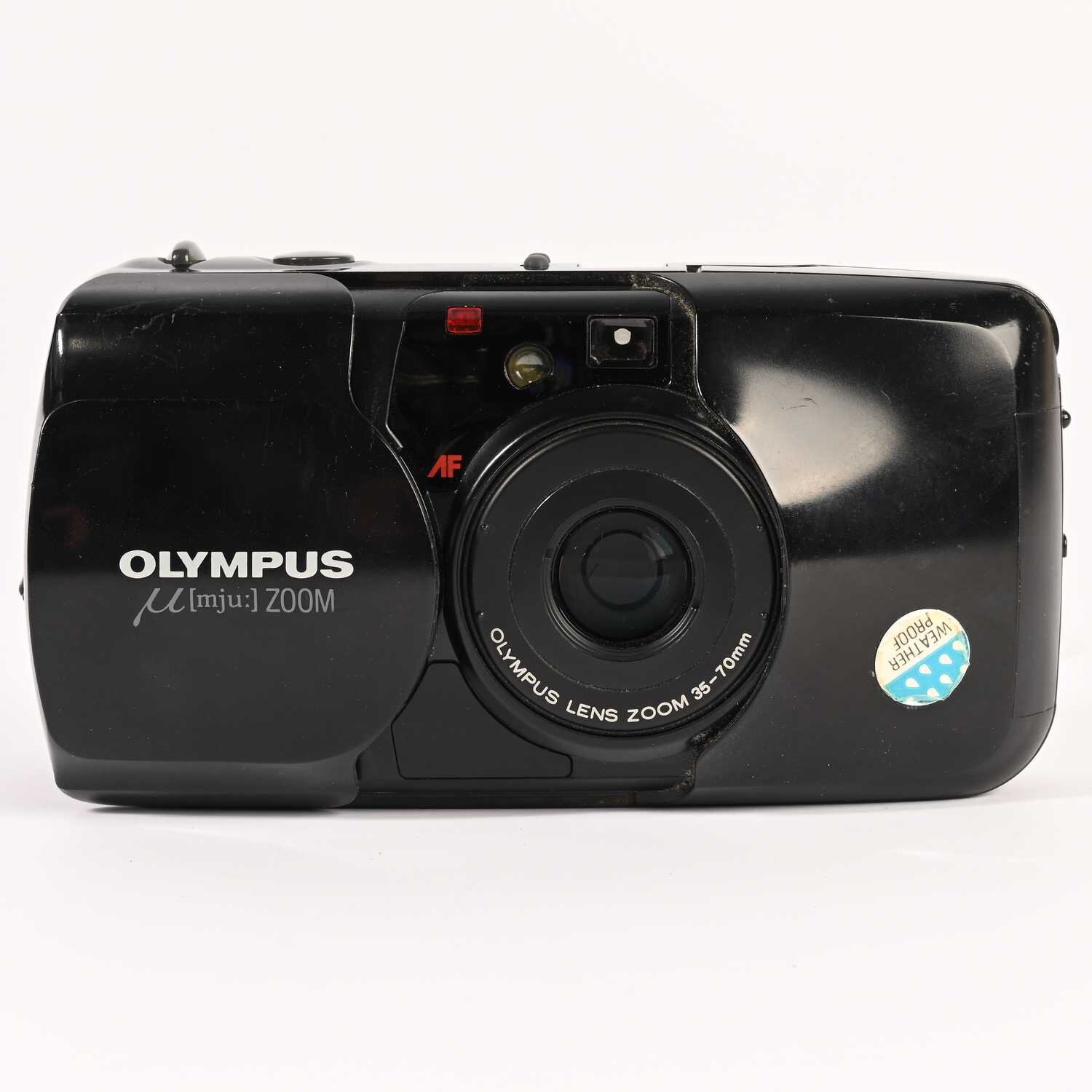 Olympus Mju Zoom Analog Kompakt Kamera zoom 35-70mm Objektiv