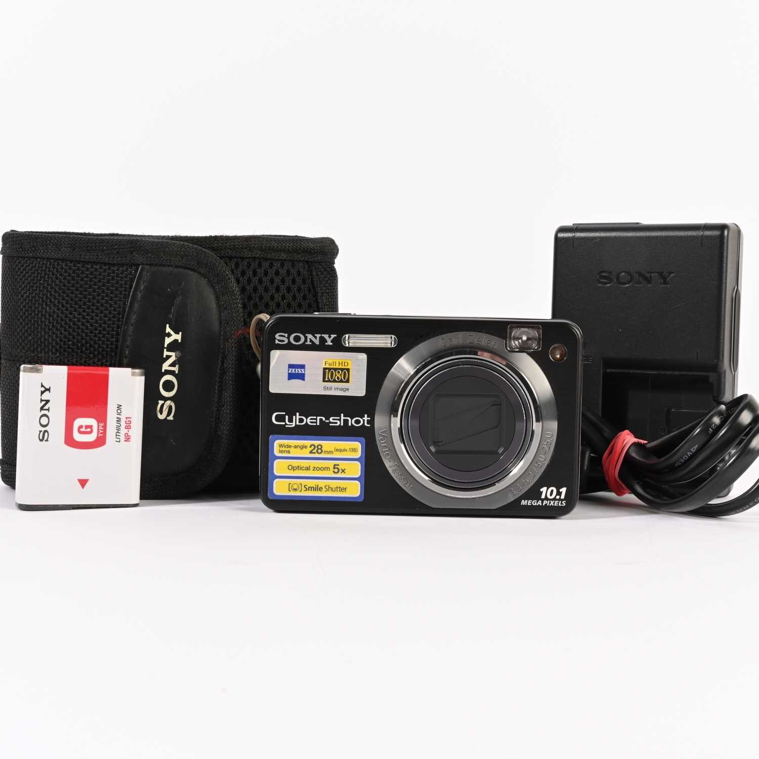 Sony DMC W170 10,1 MP Digitalkamera  Schwarz