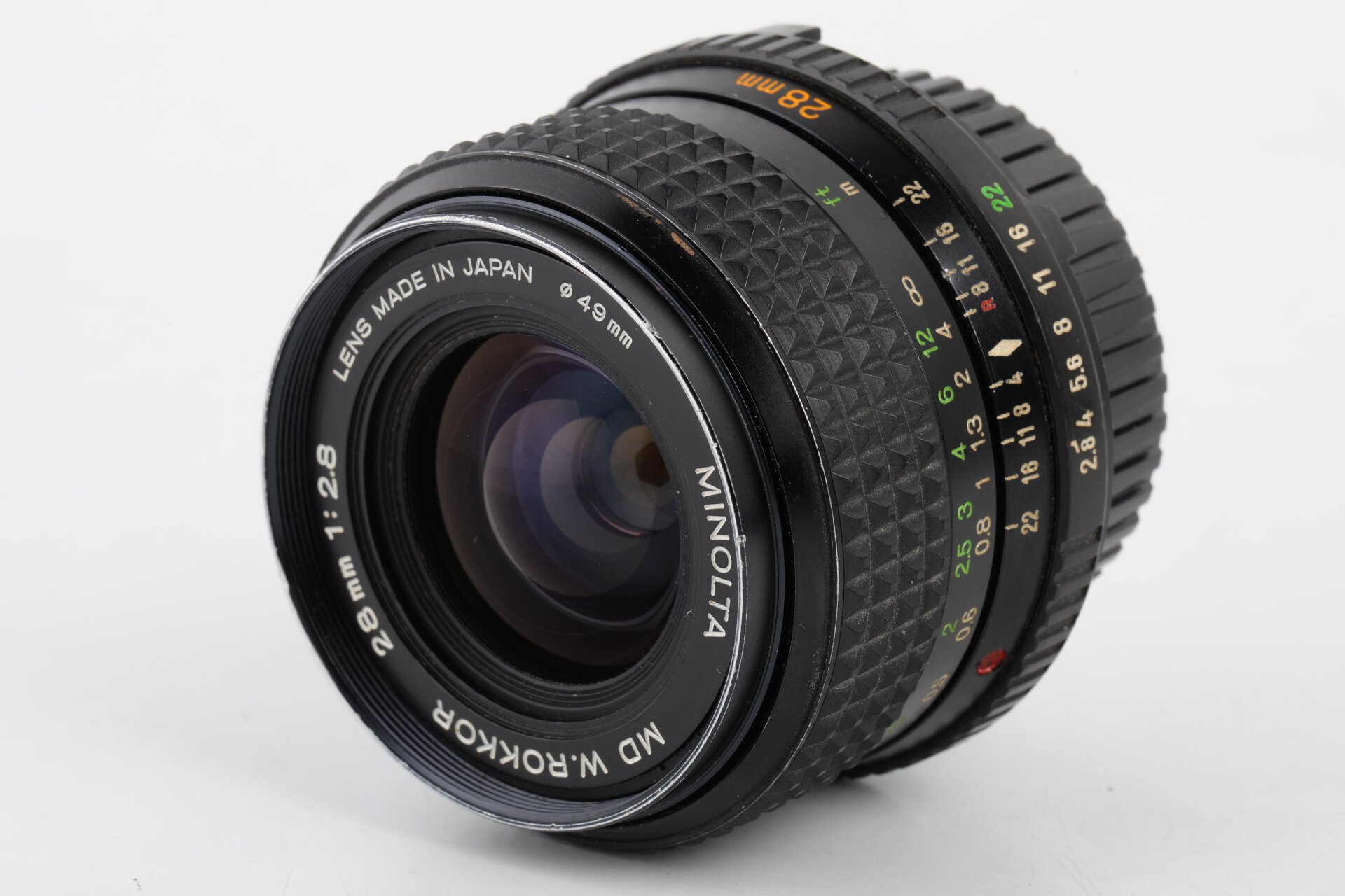 Minolta MD 2,8/28mm W.Rokkor