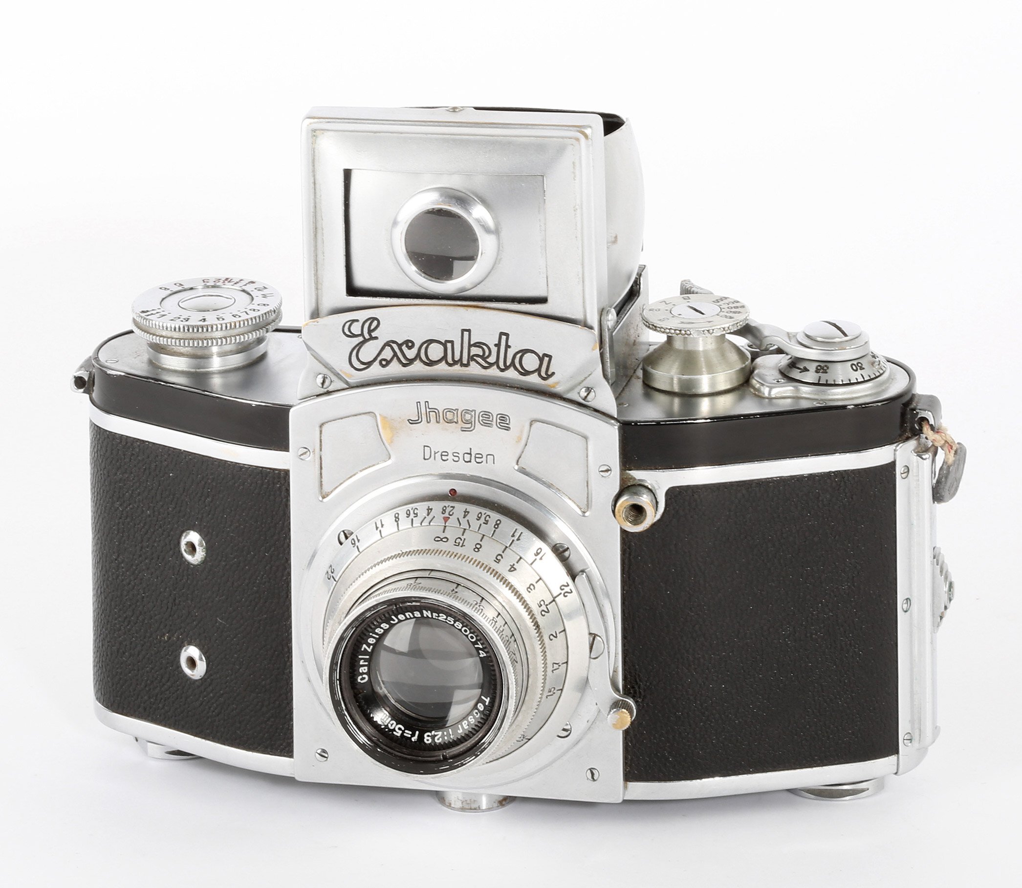 Exakta Jhagee Dresden  Carl Zeiss Jena 50mm 2,8