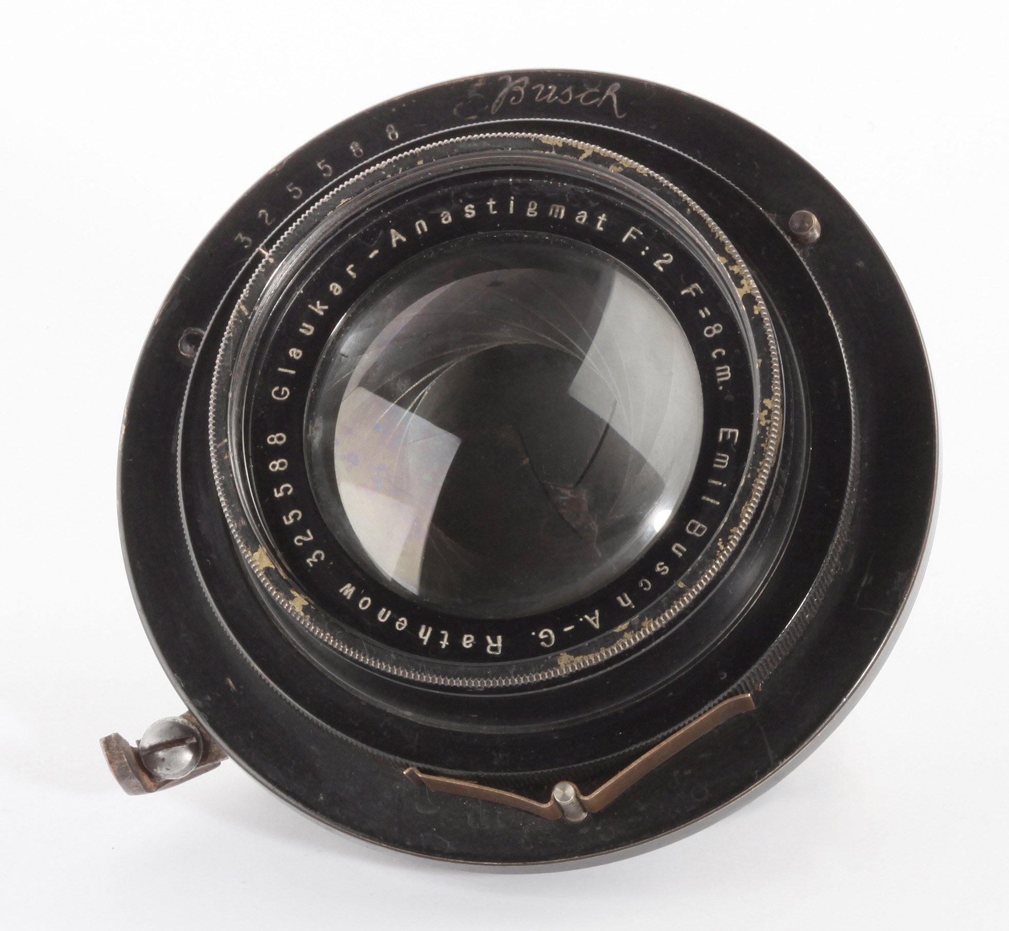 Emil Busch Rathenow Glaukar-Anastikmat 2/8cm