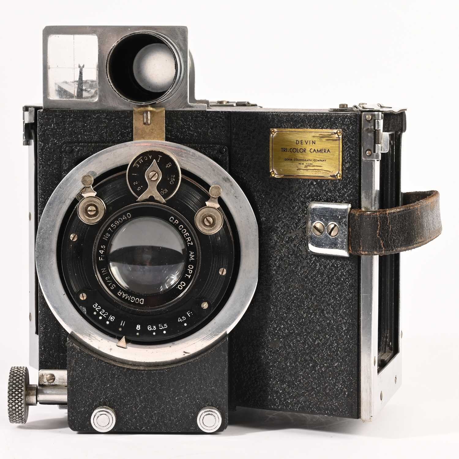 Tri-Color Camera Devin Colorgraph Co. Tri-Color Camera