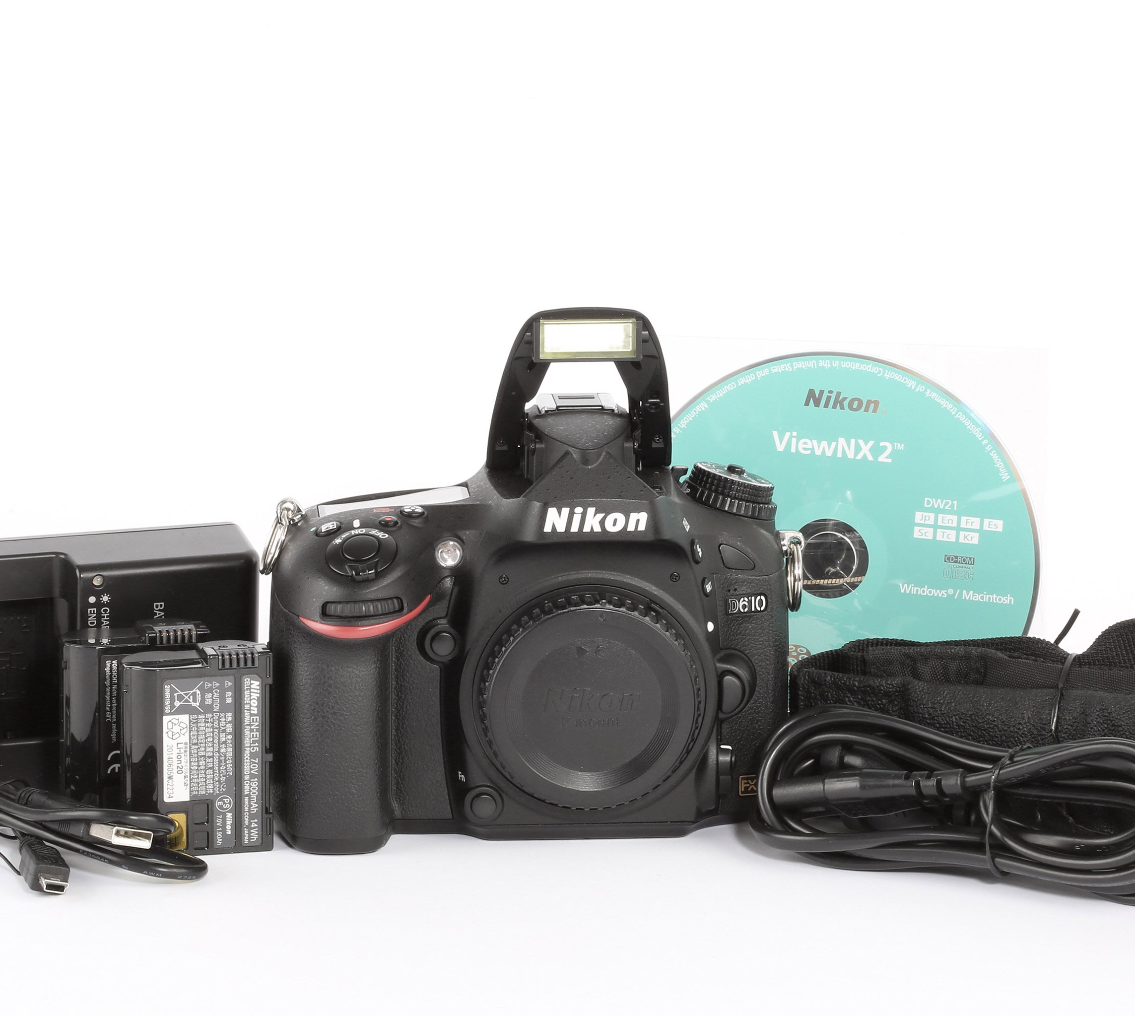 Nikon D610 Gehäuse 4580 Auslösungen