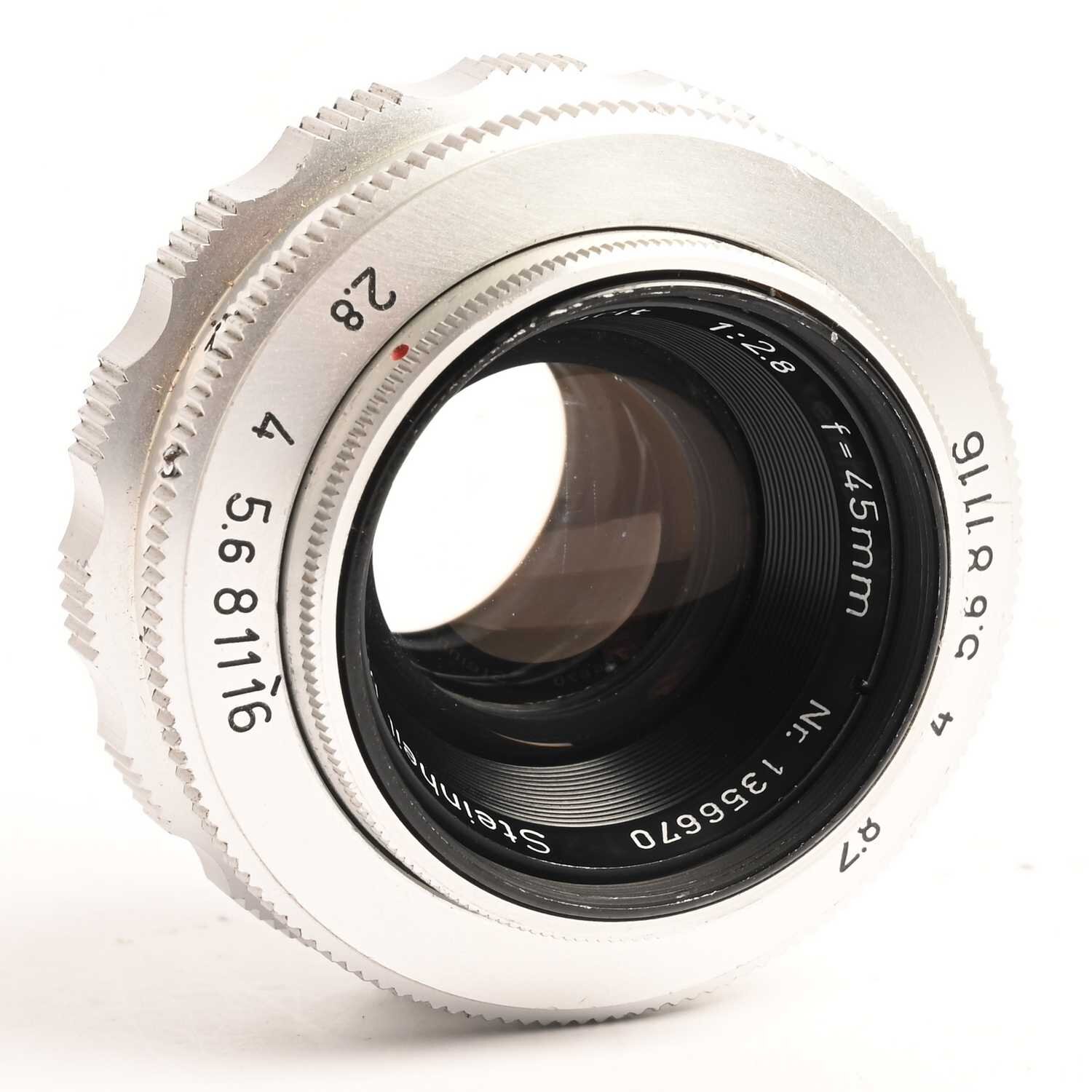 Kamera RF Braun Paxette  Objektiv 38 mm 45mm 135mm Set