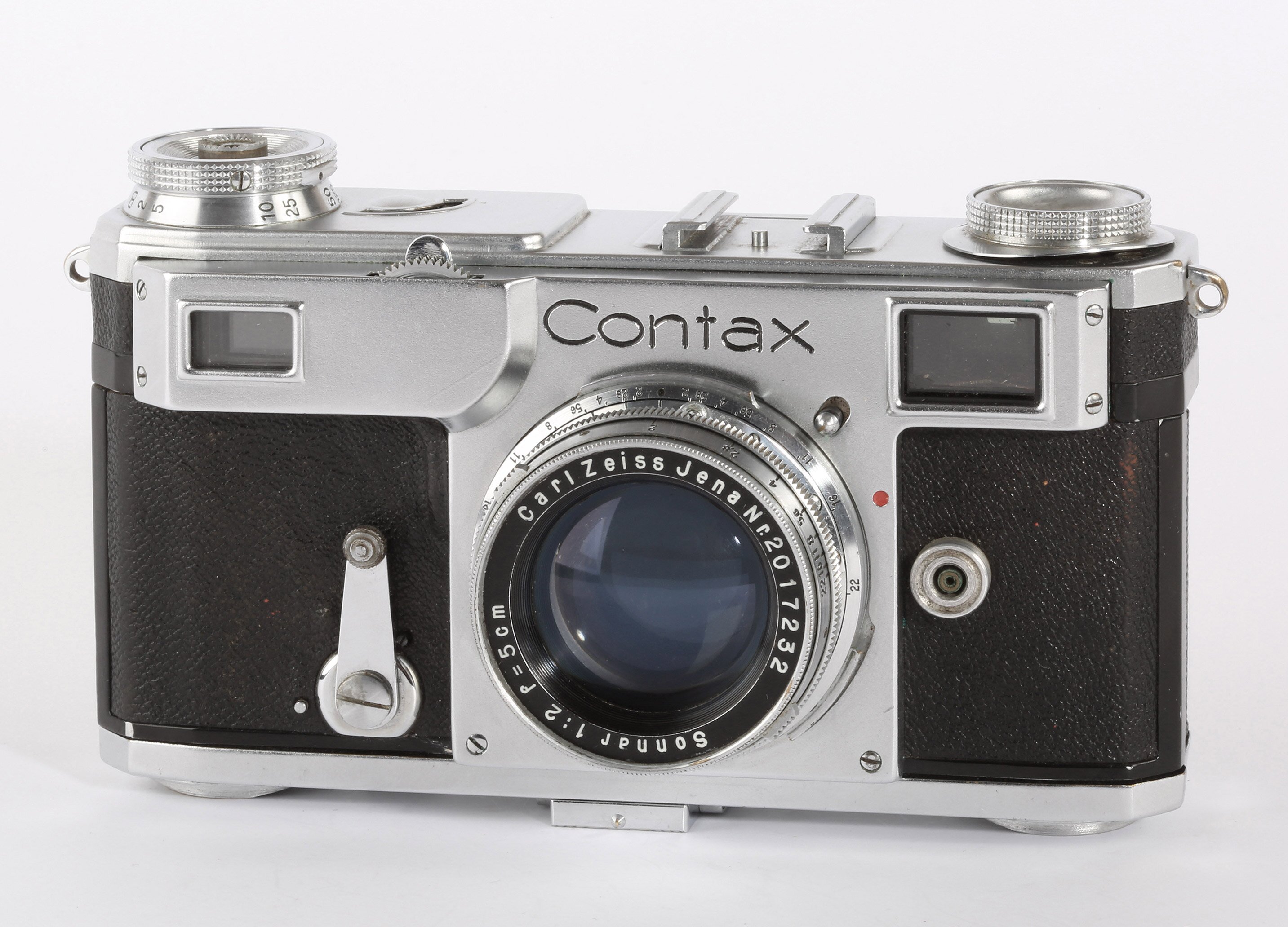 Zeiss Ikon Contax IIa mit Carl Zeiss 5cm f2,0