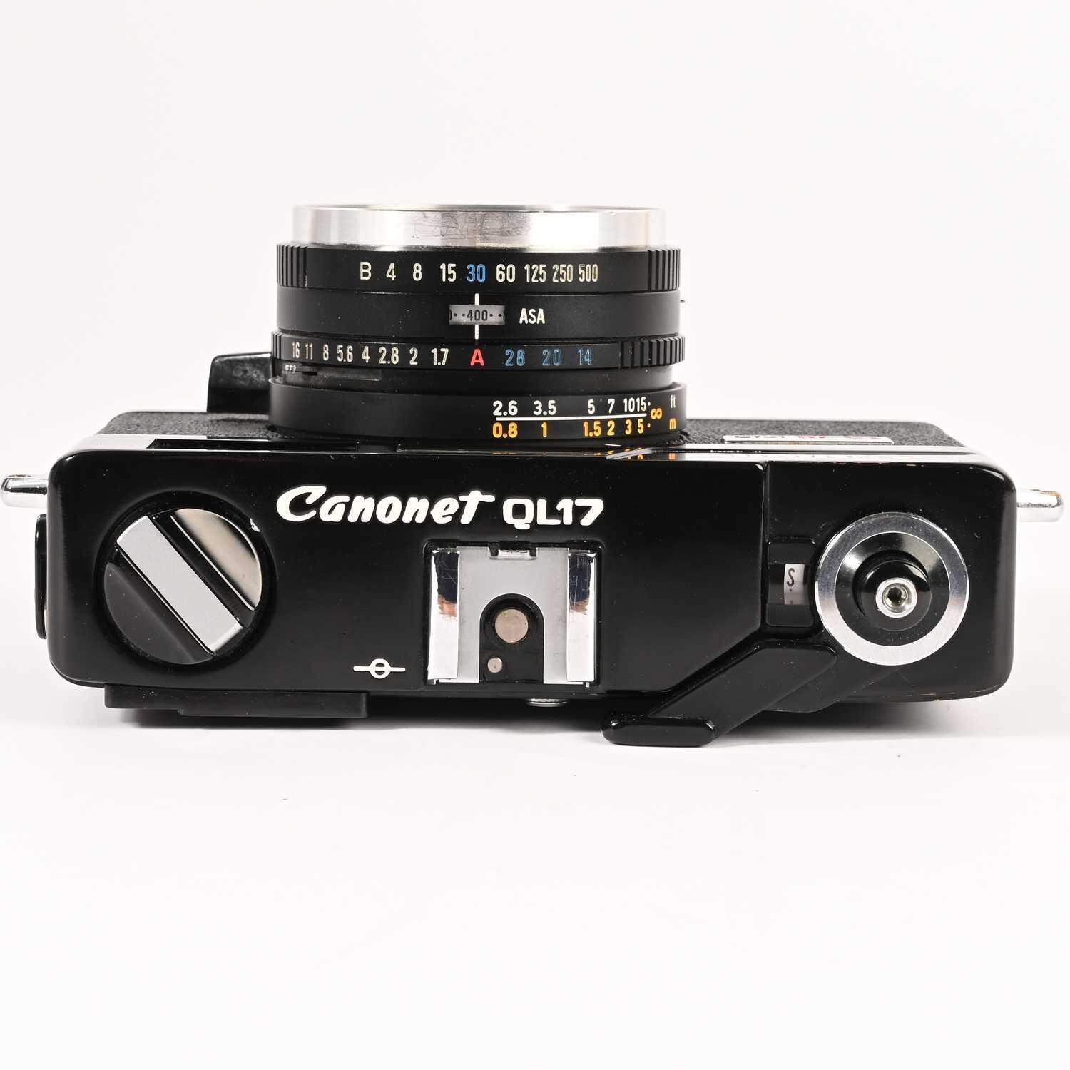 Canonet QL17 G III Canon Lens 40/1,7