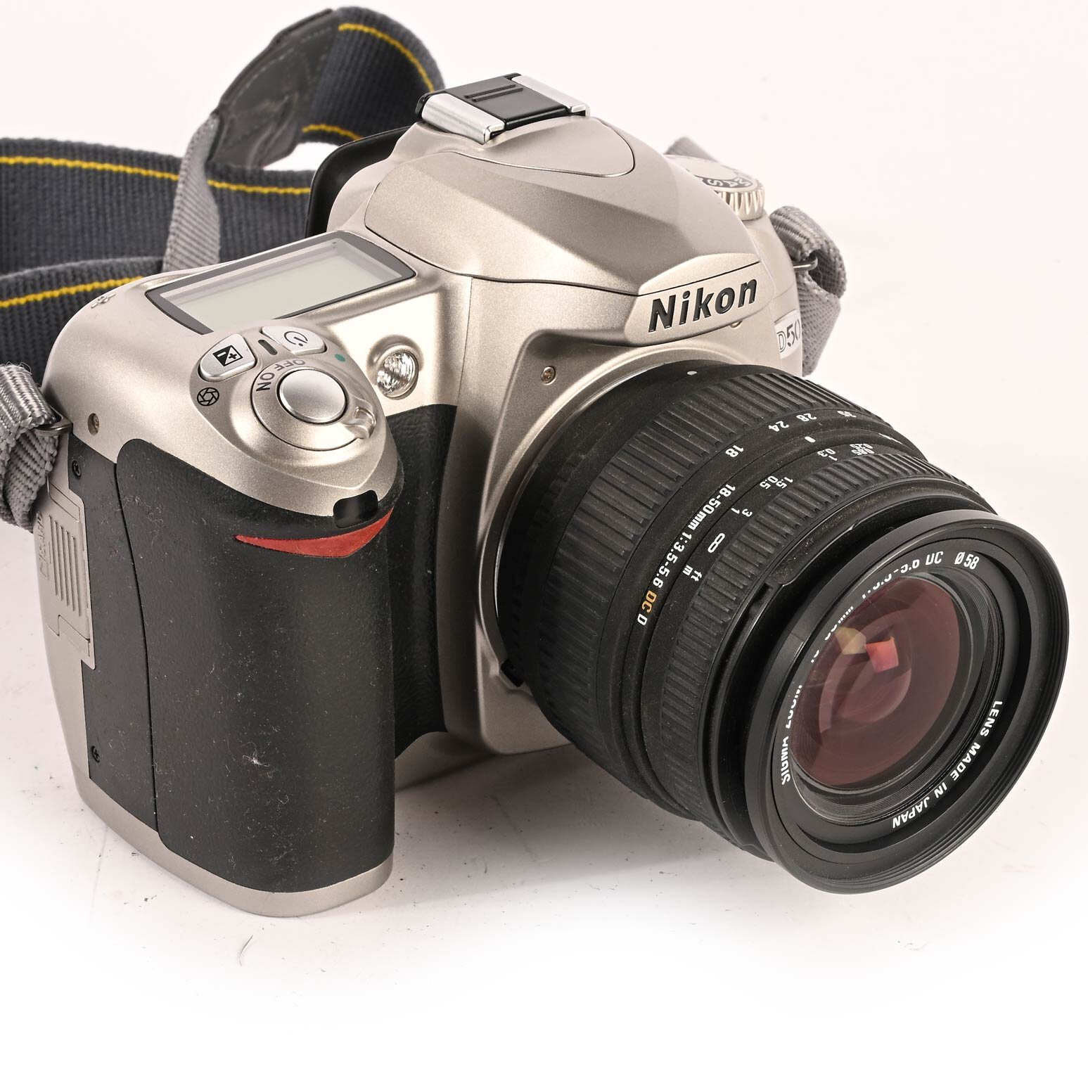 Nikon D50 Digitalkamera AF-S 18-55mm F/3.5-5.6 G ED  DSLR Kamera