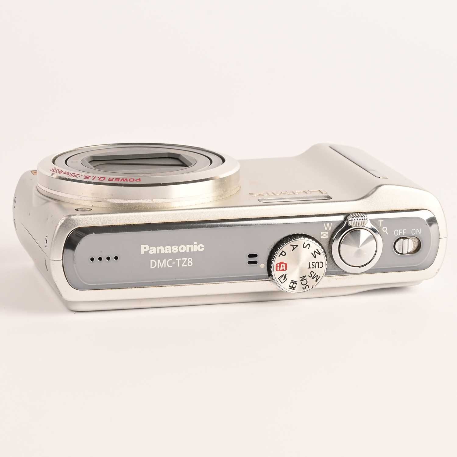 Panasonic Lumix DMC-TZ8 12.1MP silber Digitalkamera