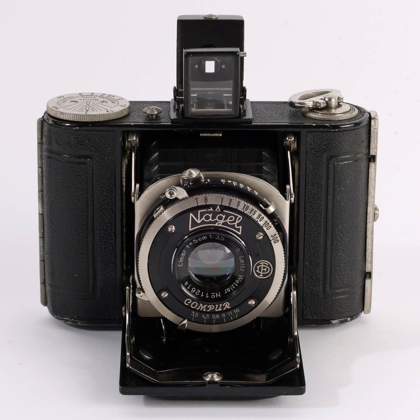 Nagel Vollenda 3x4 E.Leitz Leica Wetzlar Elmar 3,5/5cm