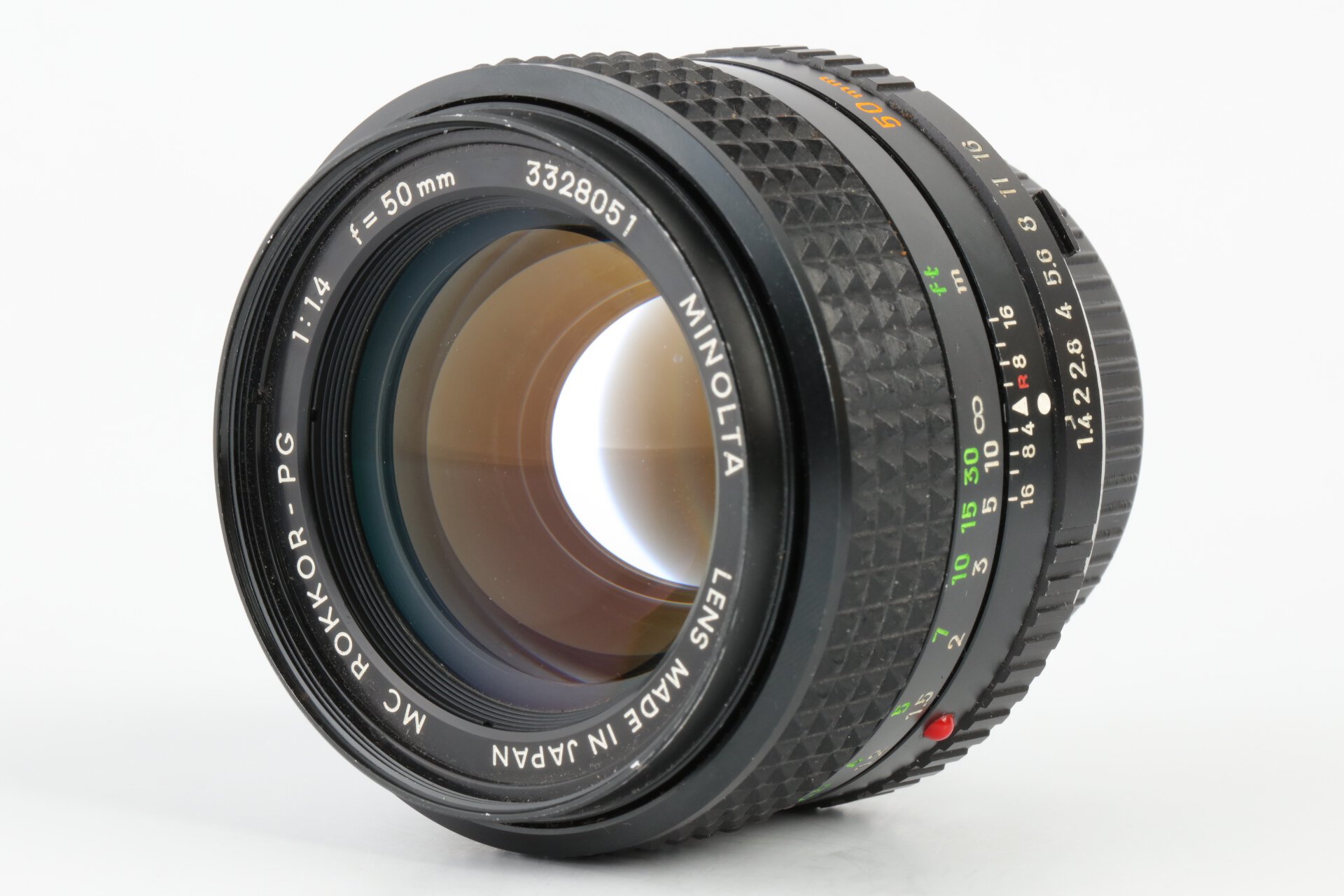Minolta MC 1,4/50mm Rokkor-PG MD