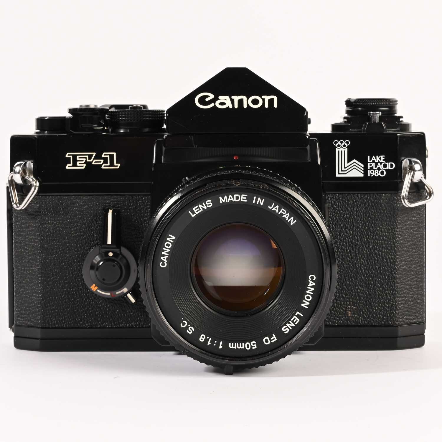 Canon F-1 Olympia 1980 Lake Placid  FD 1,8/50mm S.C.