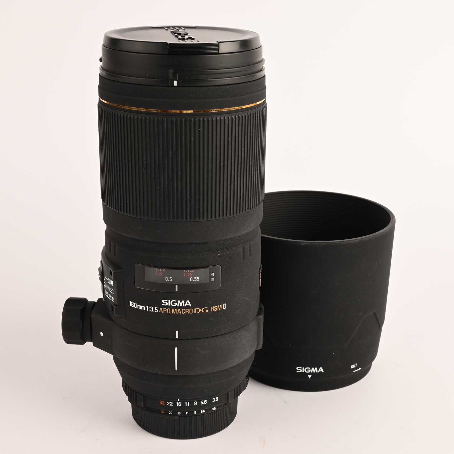 Sigma 180mm F3.5 EX DG HSM D Macro Objektiv Nikon F