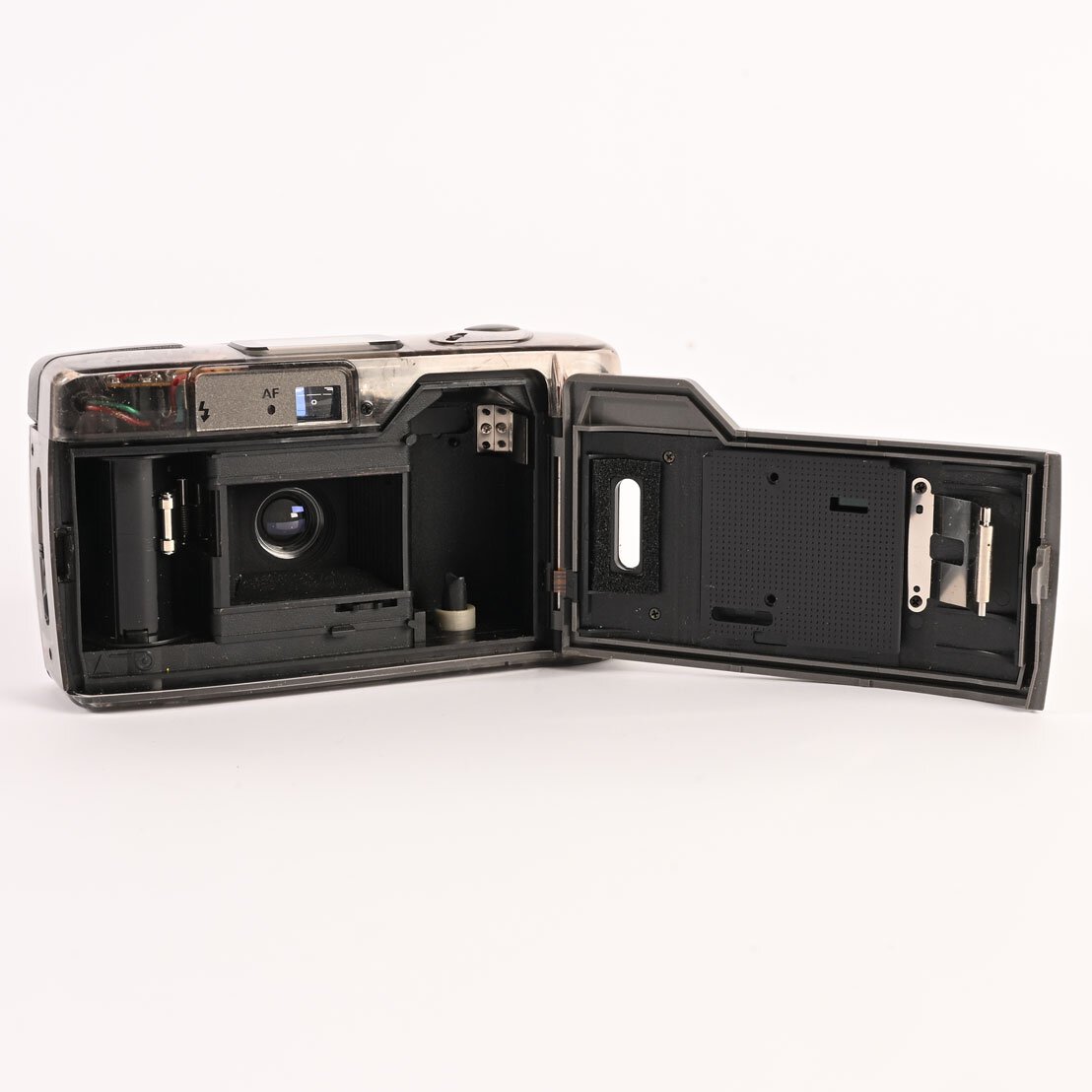 Ricoh FF-9SD Limited AF-Sucherkamera "Skeleton" transparentes Modell Nottested