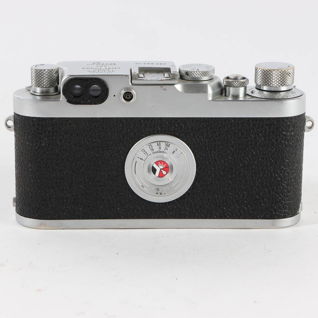 Leica IIIG Gehäuse Body 3G Leitz Elmar 5cm 3,5 Lens 3,5/50 Red Scale