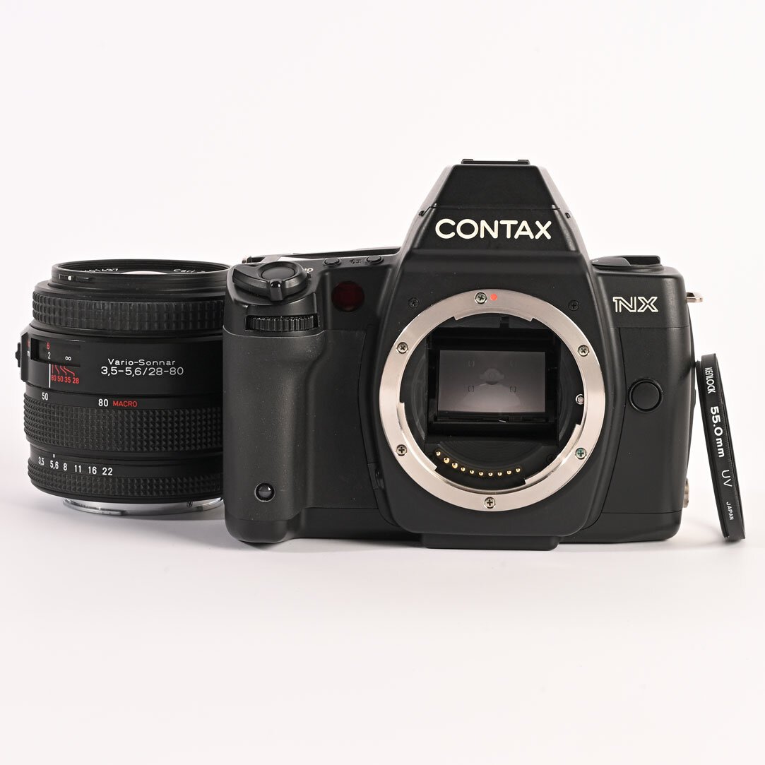 CONTAX NX AF MF CARL ZEISS Vario -Sonnar T* 28-80mm f/3.5-5.6 Analog 35mm