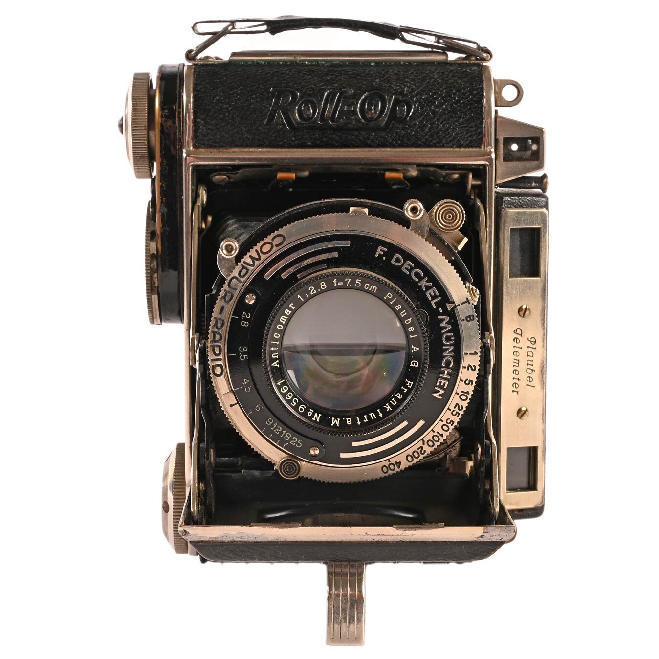 Plaubel Roll-Op II Anticomar 1:2,8/7,5 cm Objektiv 4,5x6 cm Rollfilmkamera