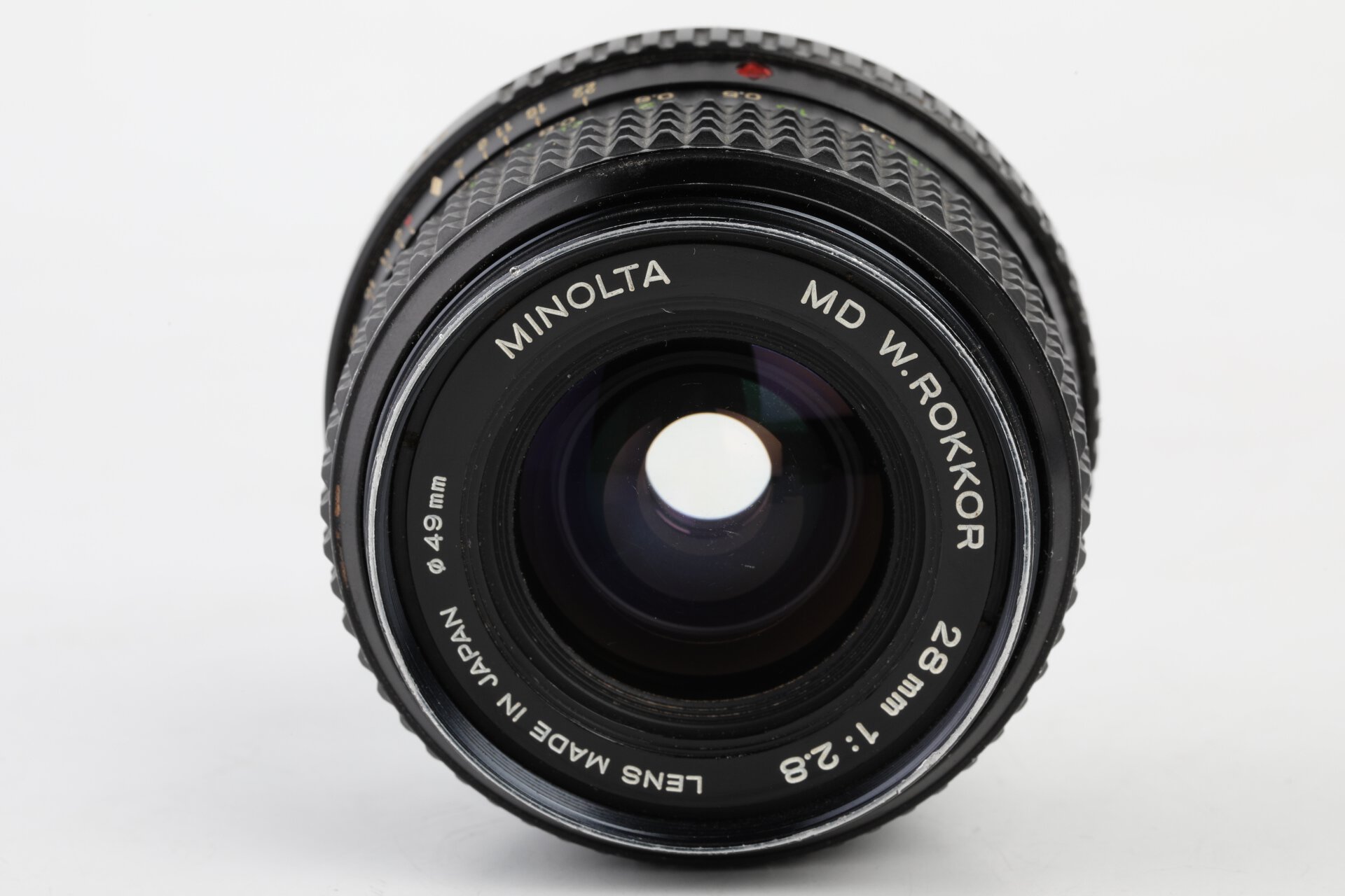 Minolta MD 2,8/28mm W.Rokkor