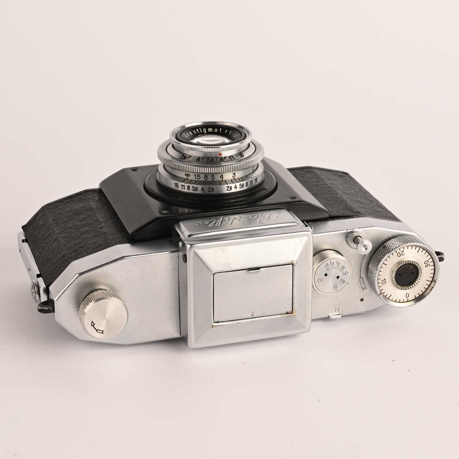 KW Praktiflex Kamera SLR 35mm Spiegelreflexkamera M42 black rare