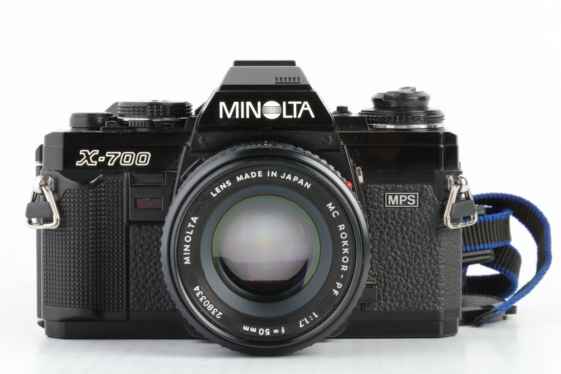 Minolta X-700 +MC 1,7/50mm Rokkor-PF